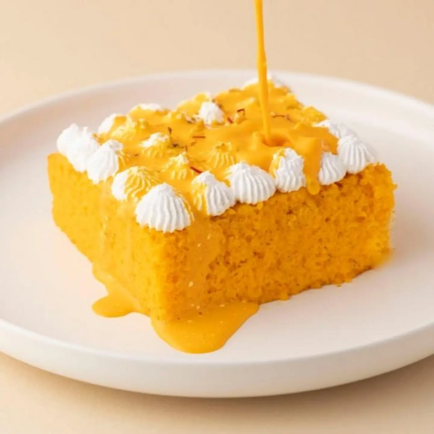 Saffron Milk Cake