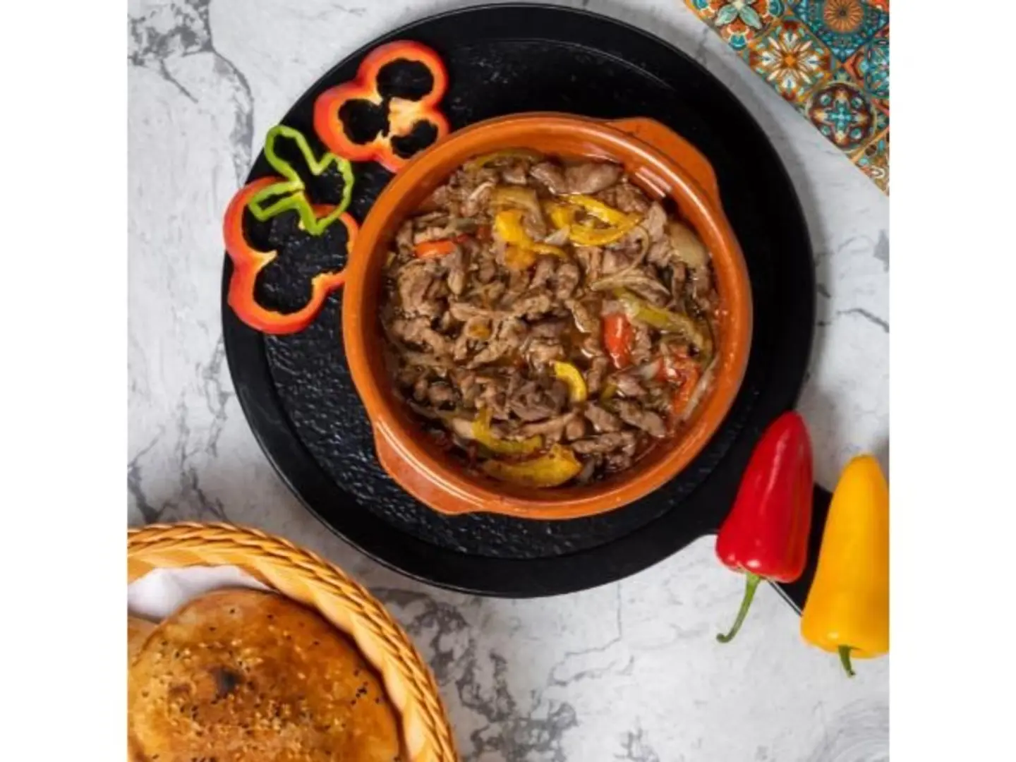 Oven Baked Beef Fajita