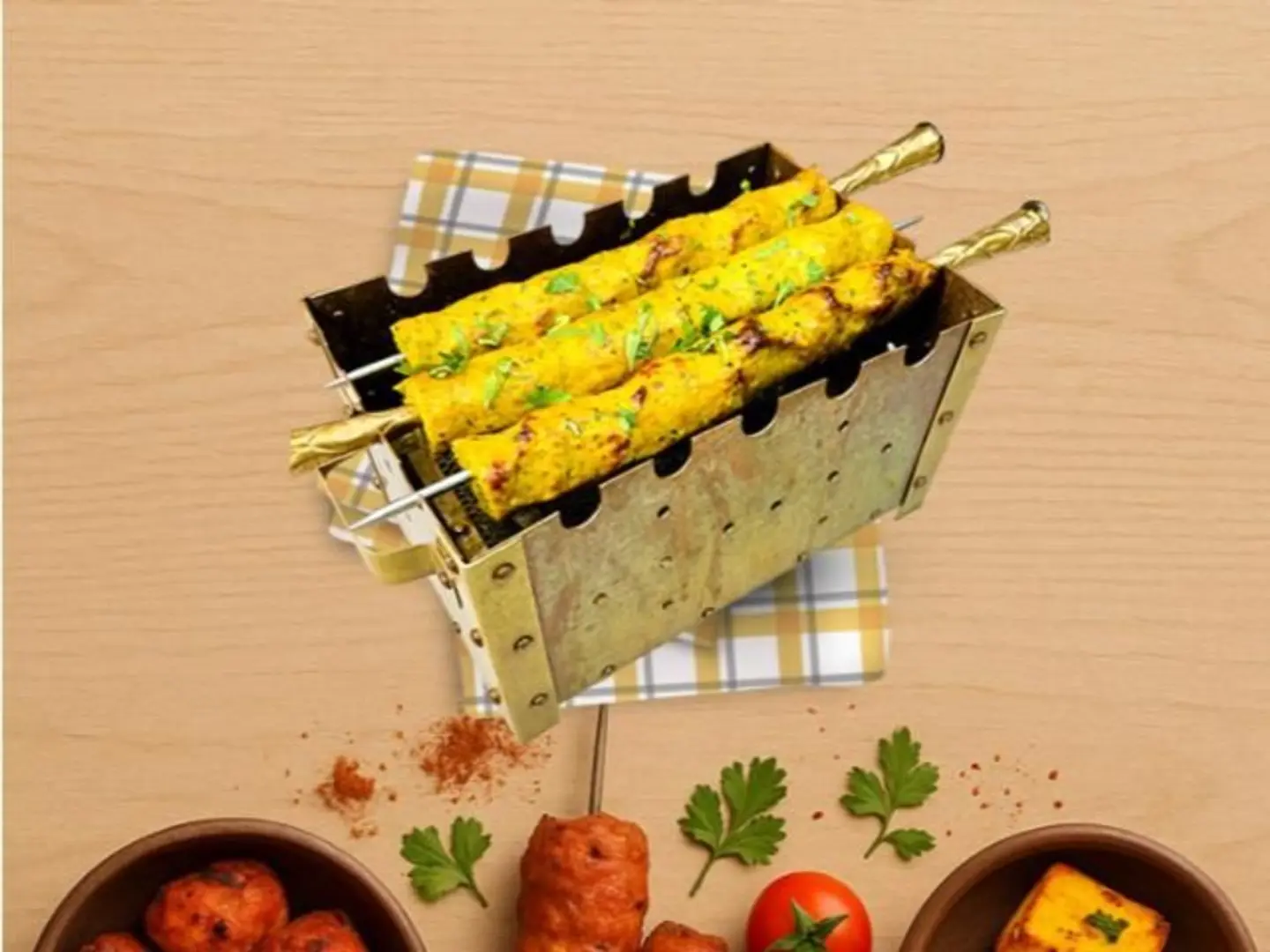 دجاج سيخ كباب