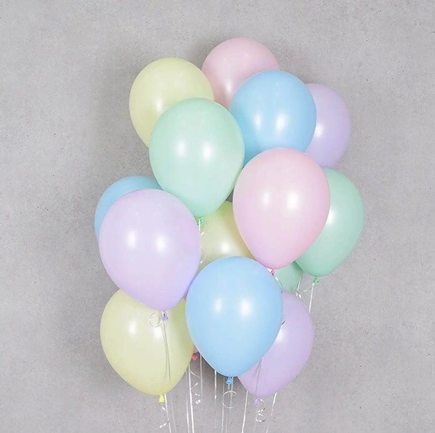 Colored Pastel Balloons