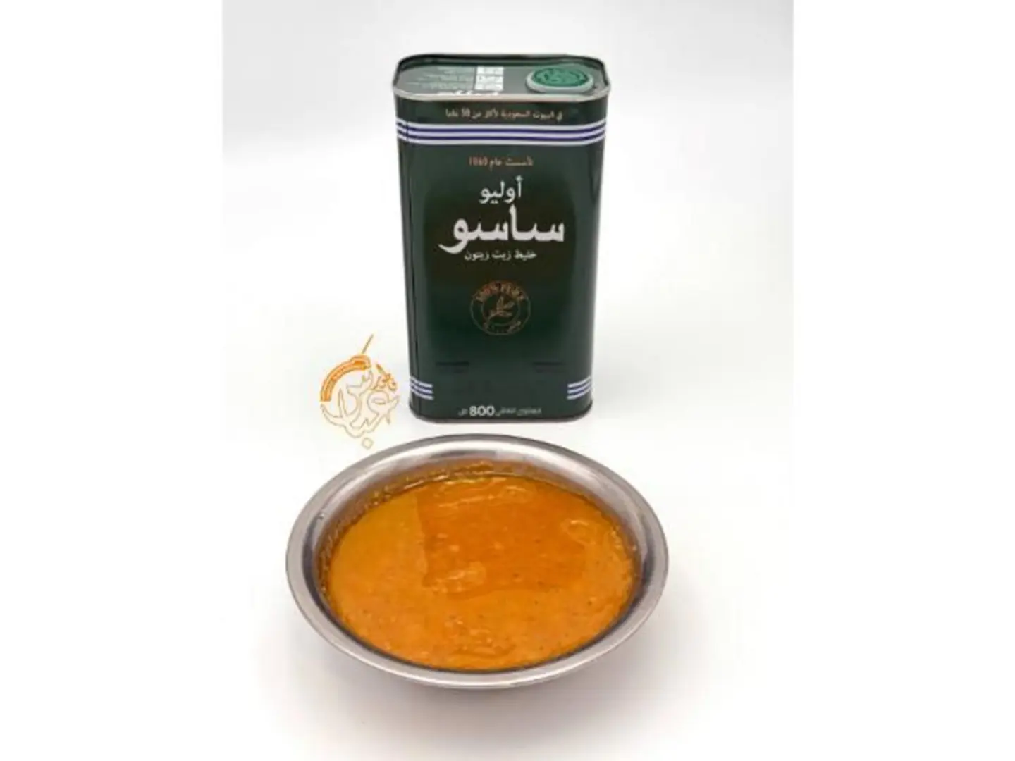 عدس مع زيت ساسو