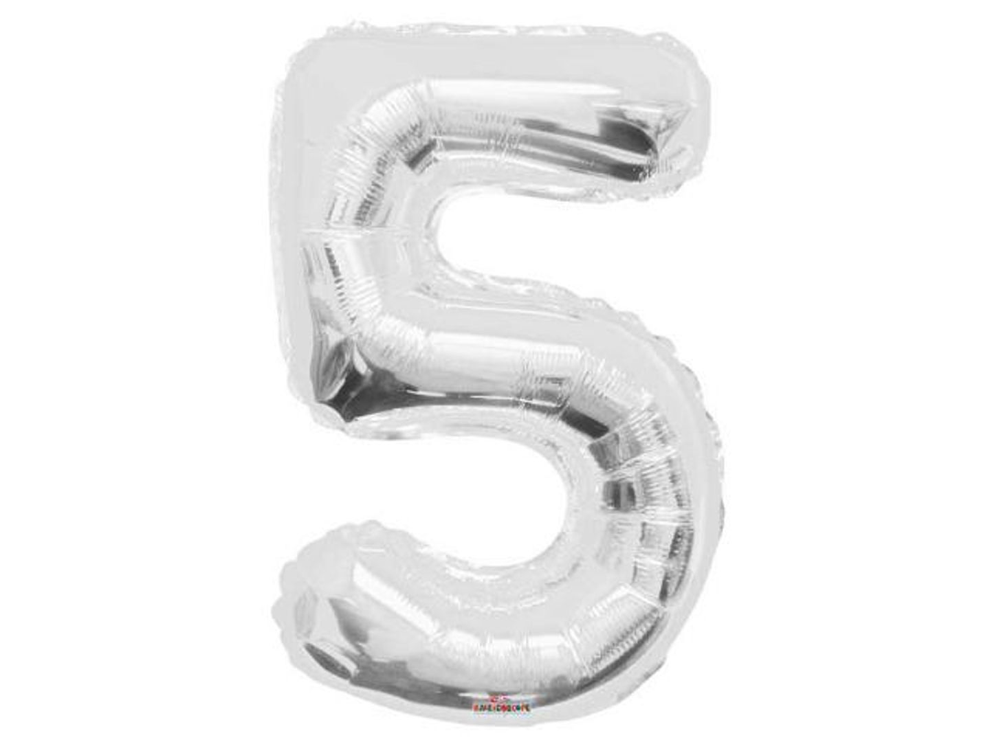 Silver 5 Helium Balloon