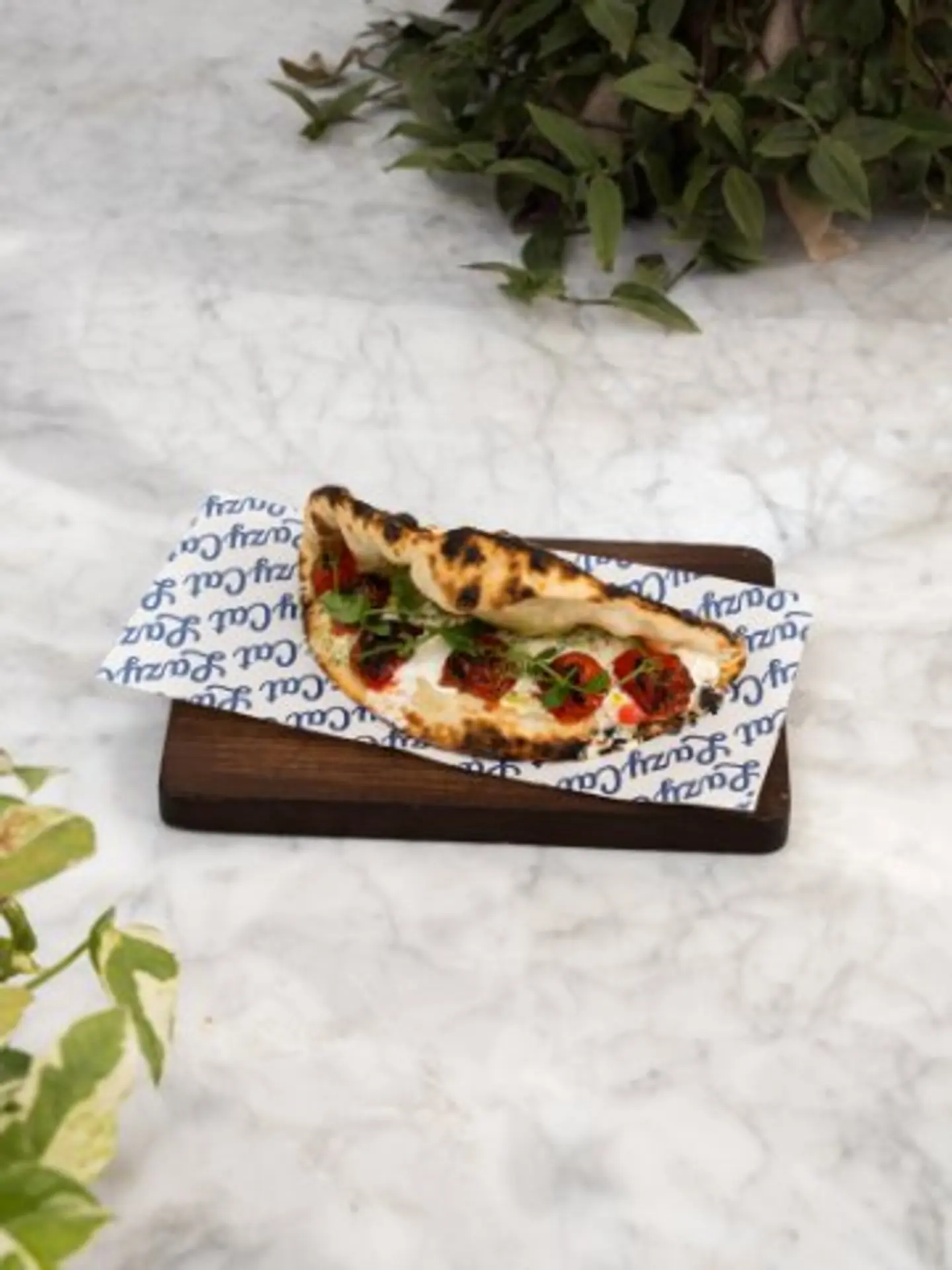 Burrata Folded Bread