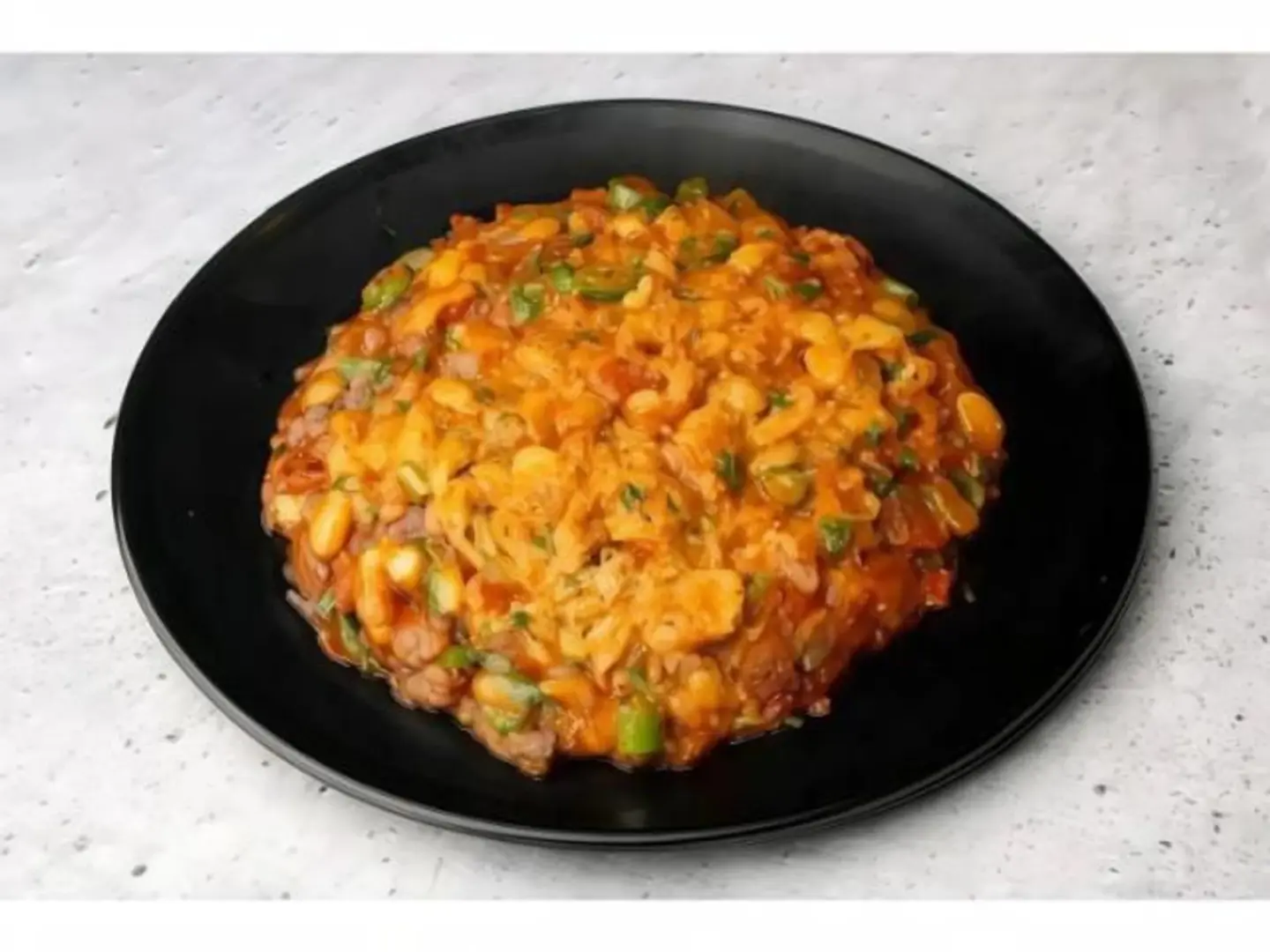 Beans With Egg And Cheese