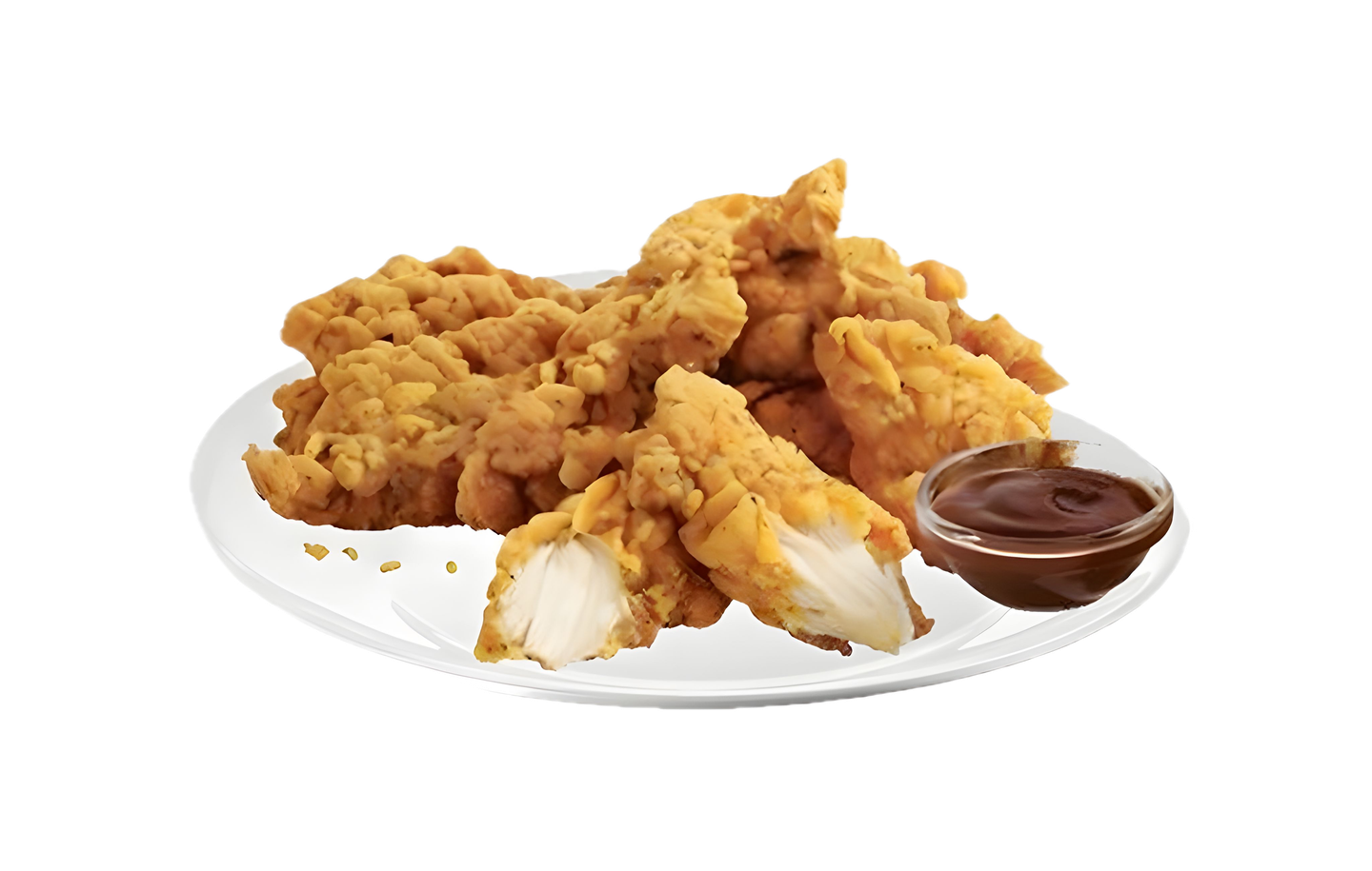 ستربس الدجاج صحن