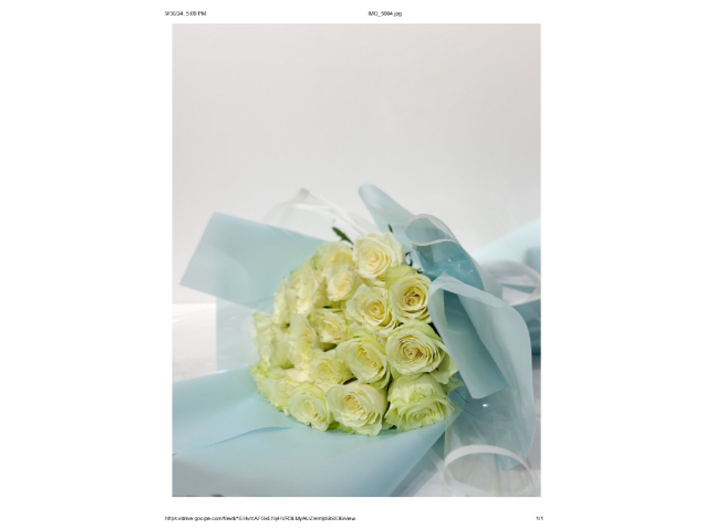 Whait Rose Bouquet1