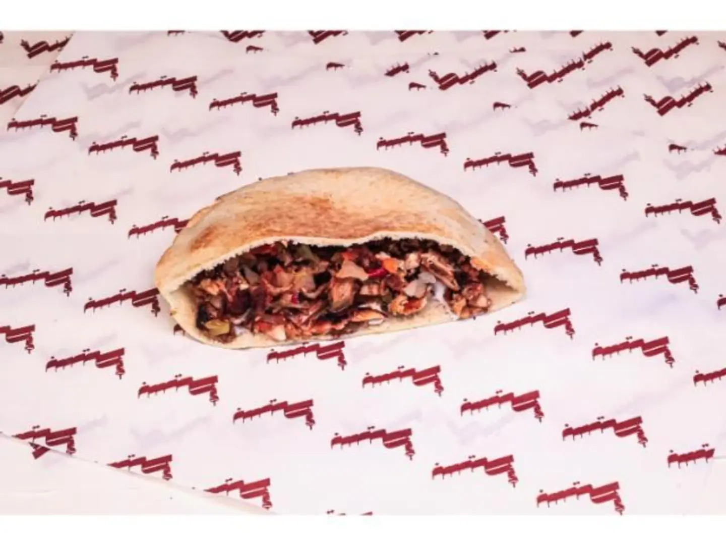 شاورما نص خبزة