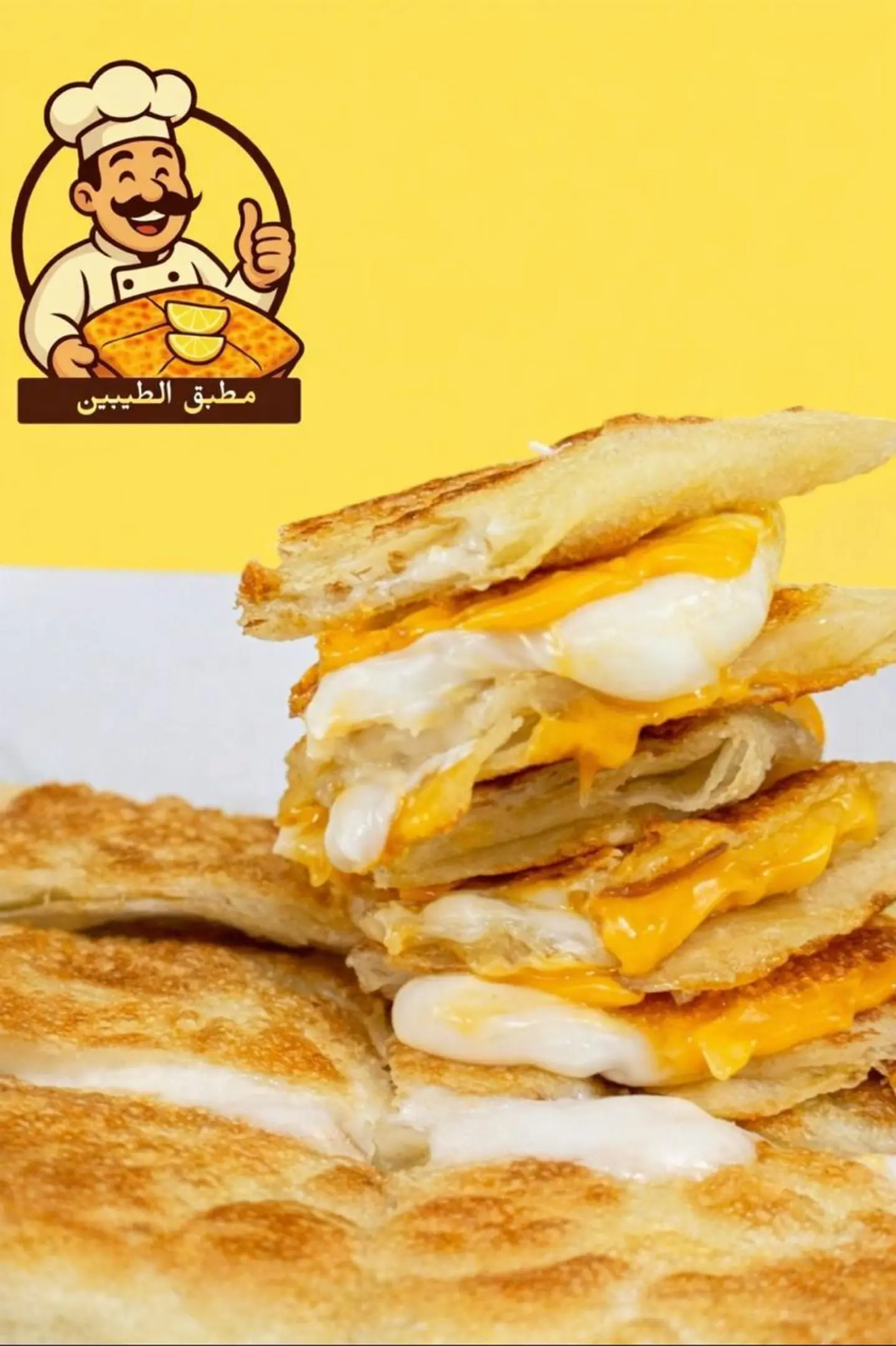 مطبق لبنة بالجبن