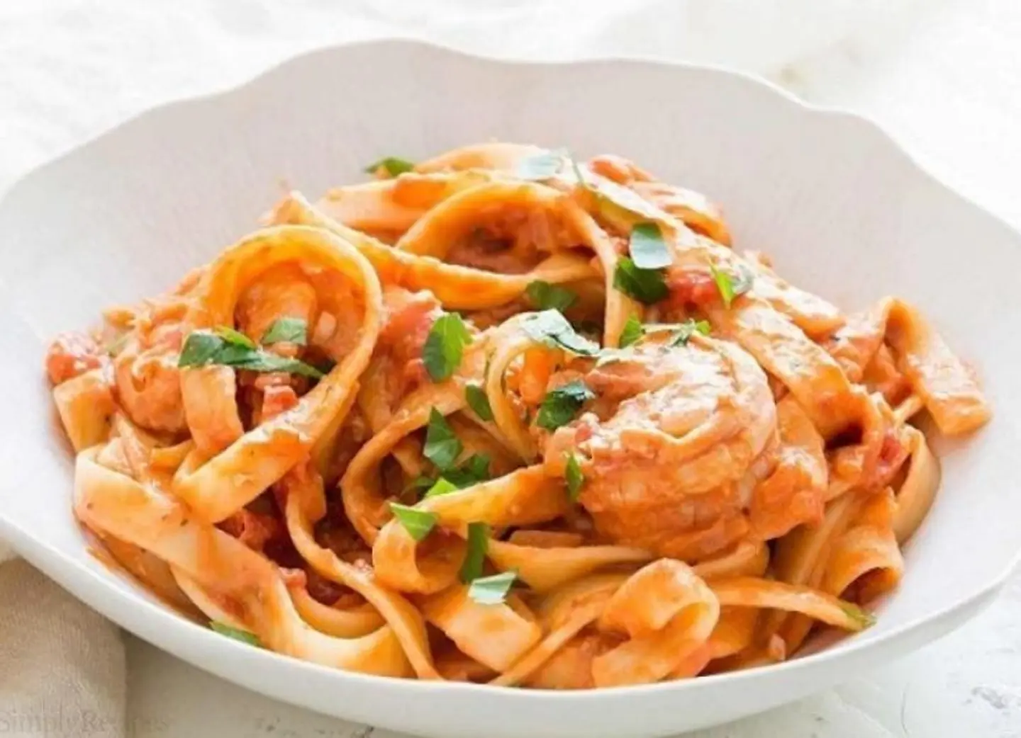 Seafood With Red Sauce