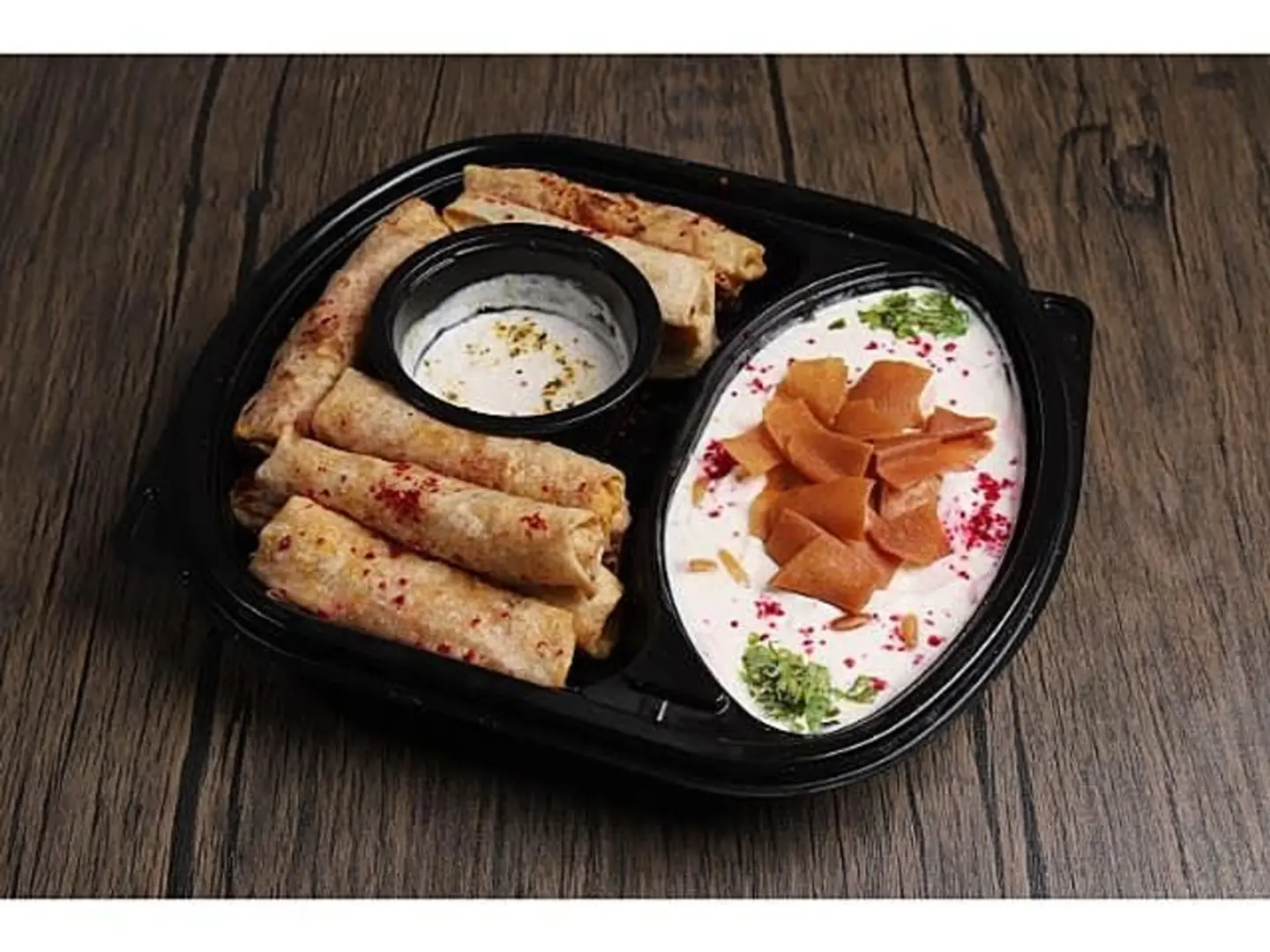 Grape Leaves Fatteh With Musakhan