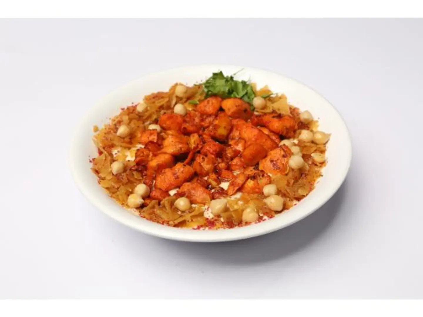 فته بالدجاج