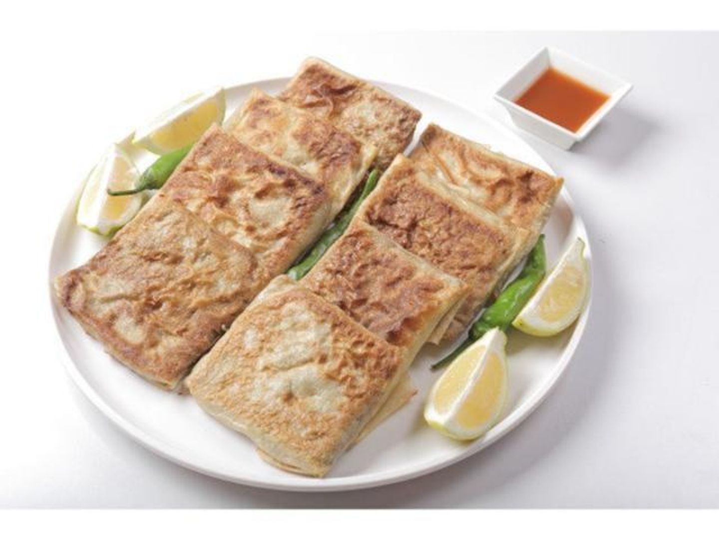 Savory Mutabbak Without Meat
