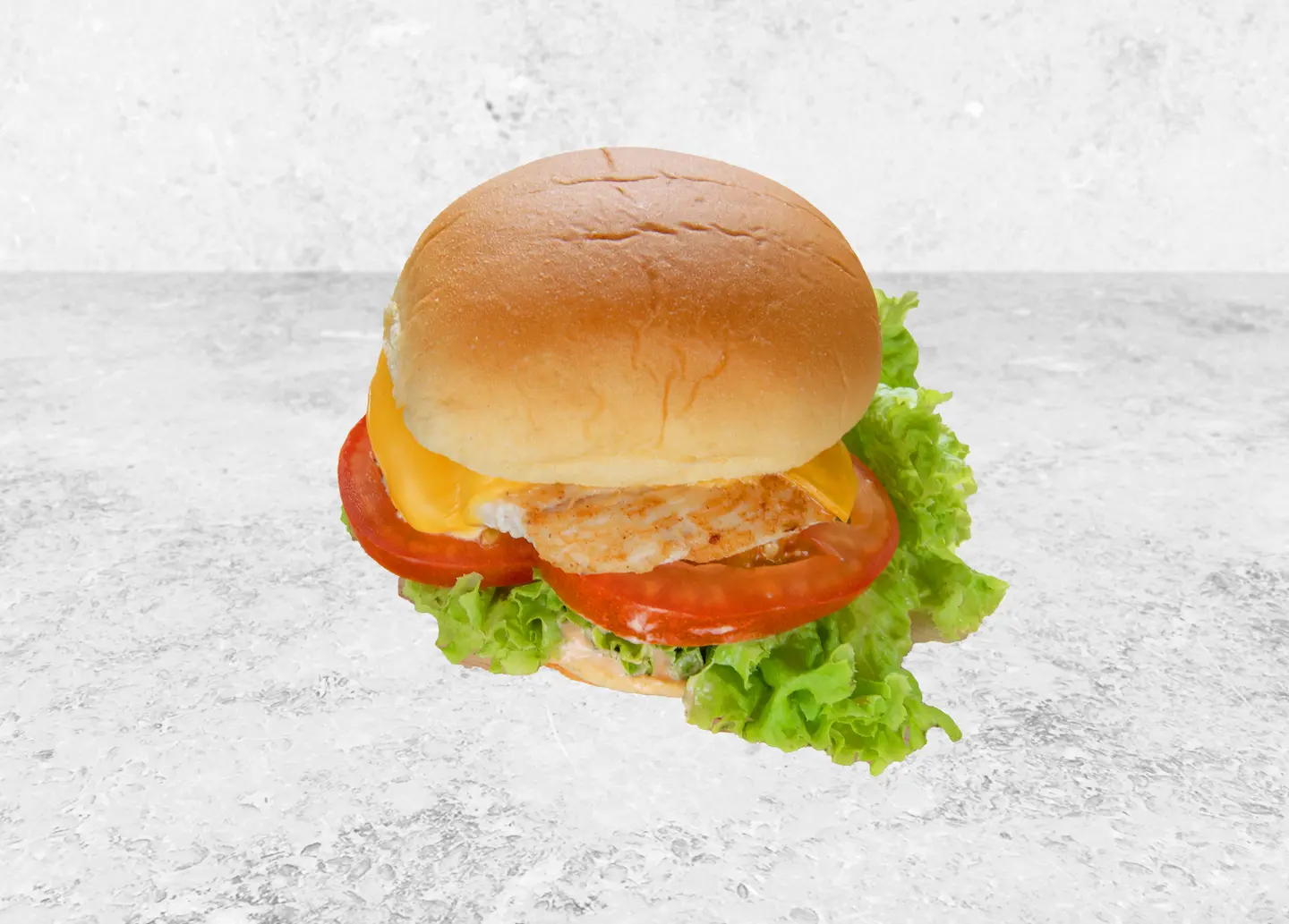 Chicken Burger With Cheese