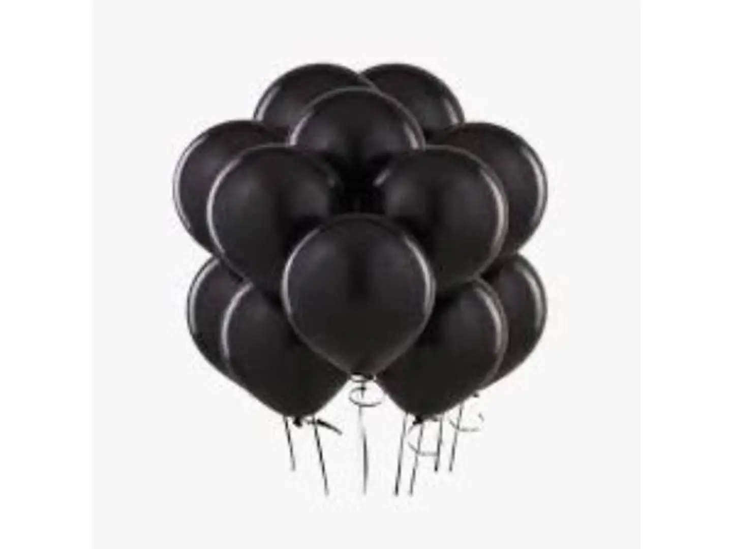 بالون أسود هيليوم