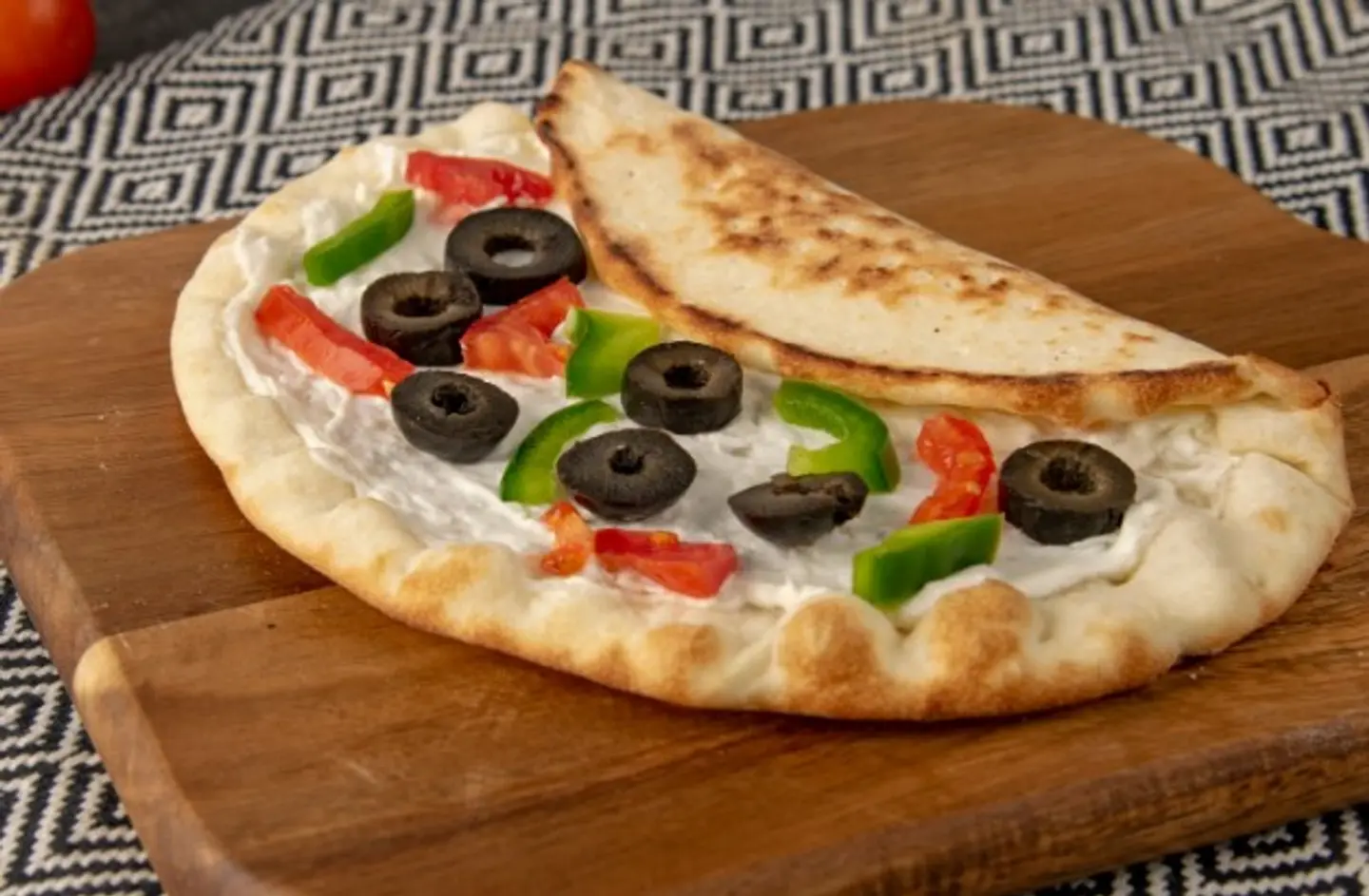 لبنة بالخضار
