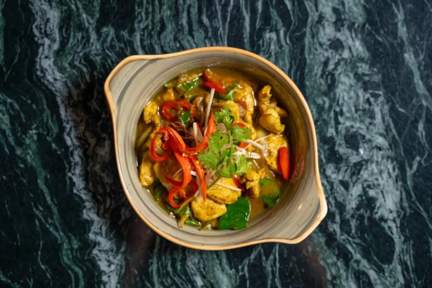 Lemongrass Chicken Kaffir Leaves