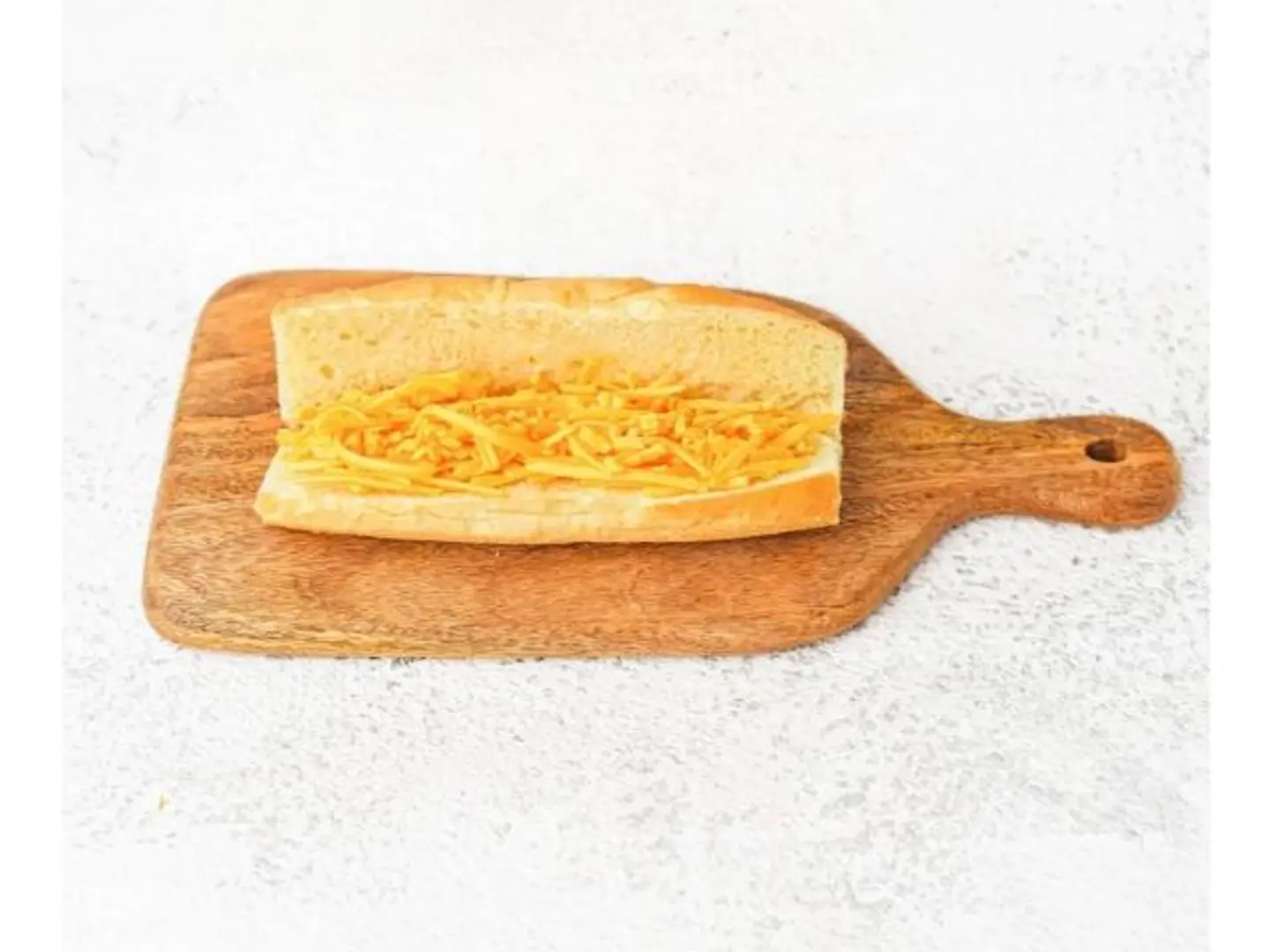 Liquid Cheese With Cheddar Sandwich