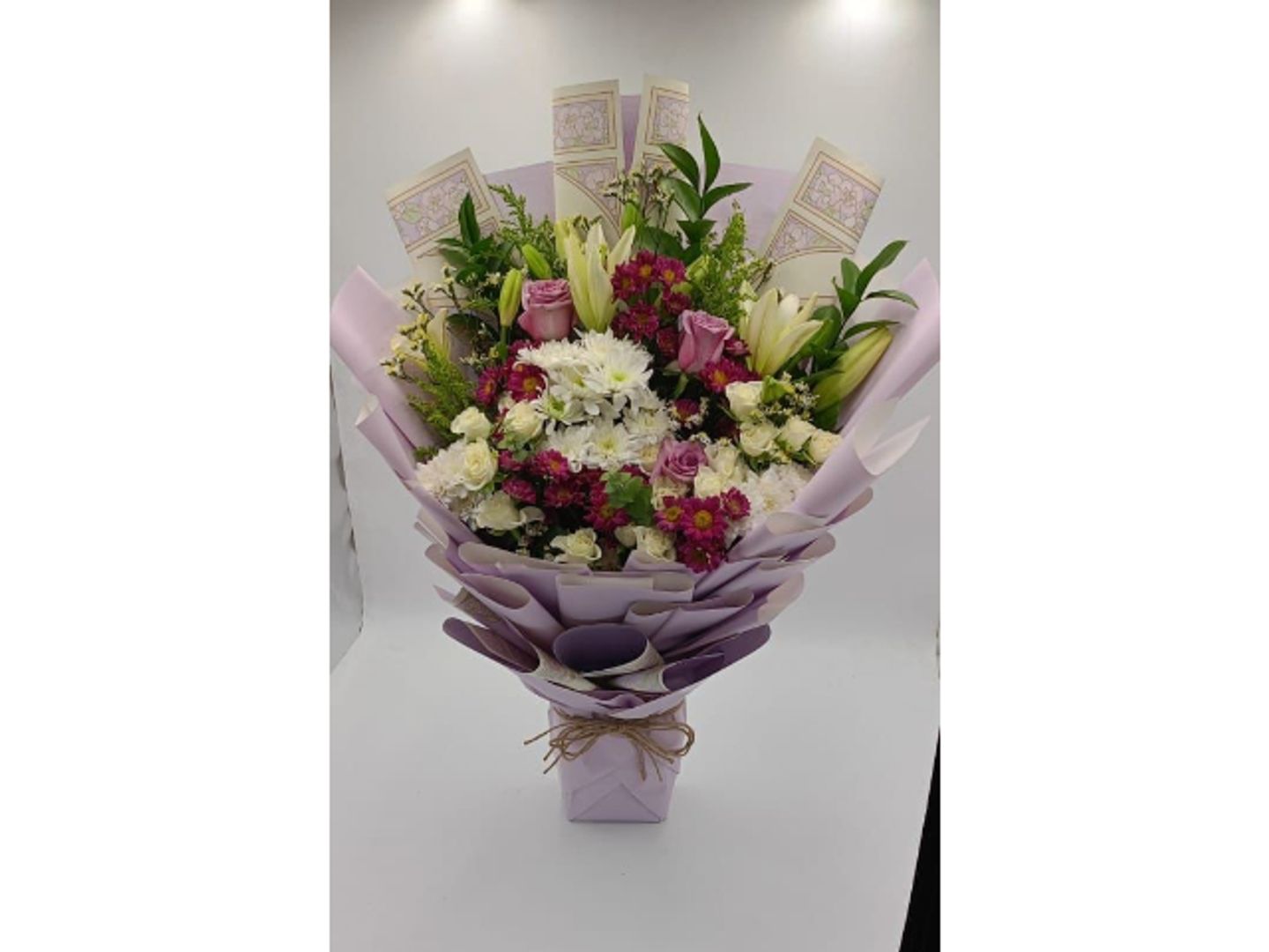 Bouquet Of Pink White