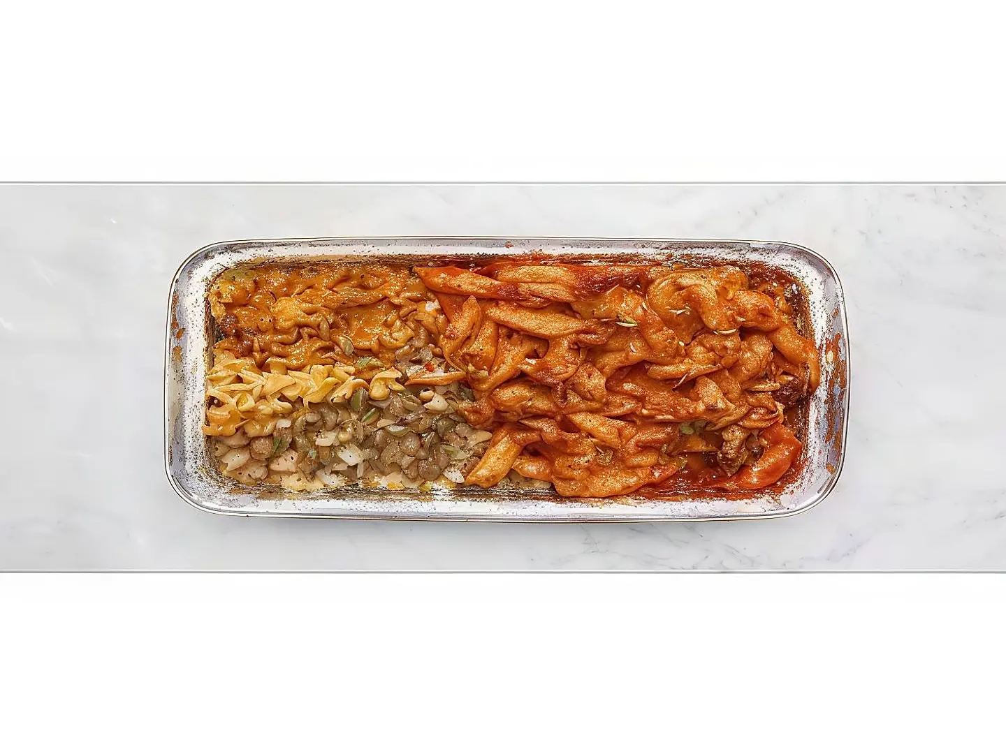 ميكس كشري وطاجن دجاج