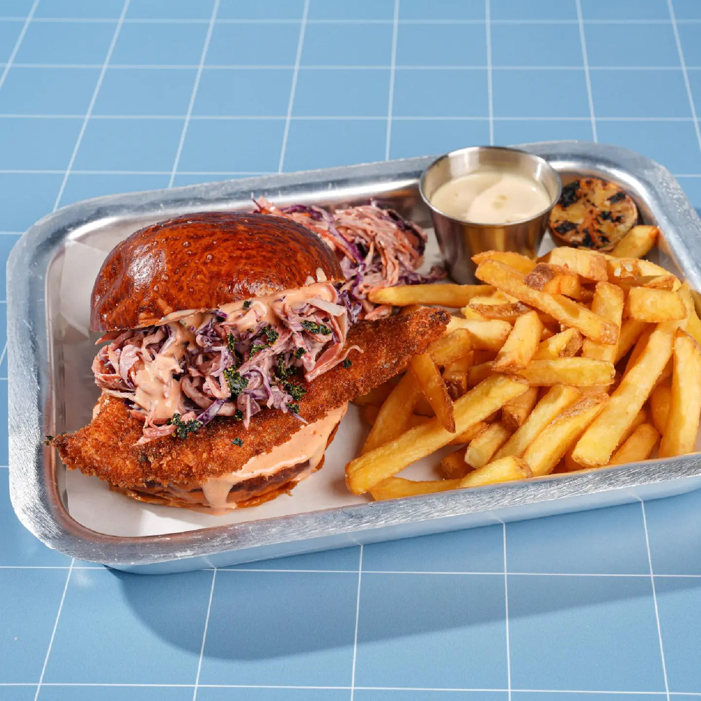 Asian Goujon Burger