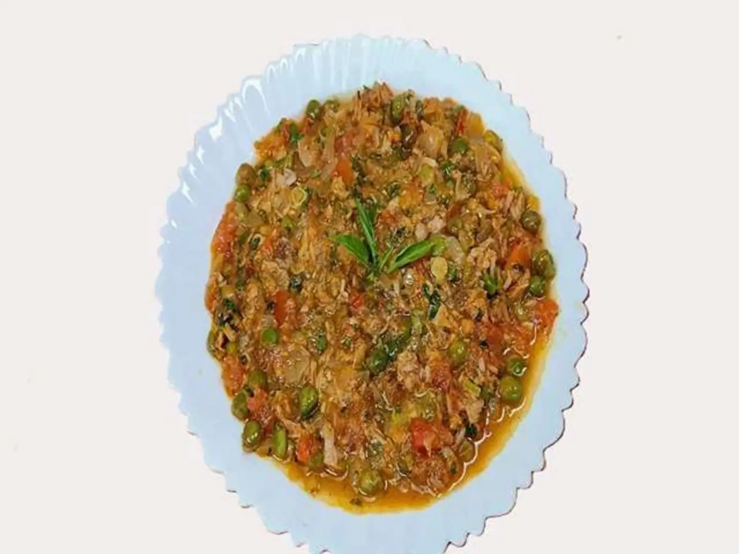 Tuna With Peas
