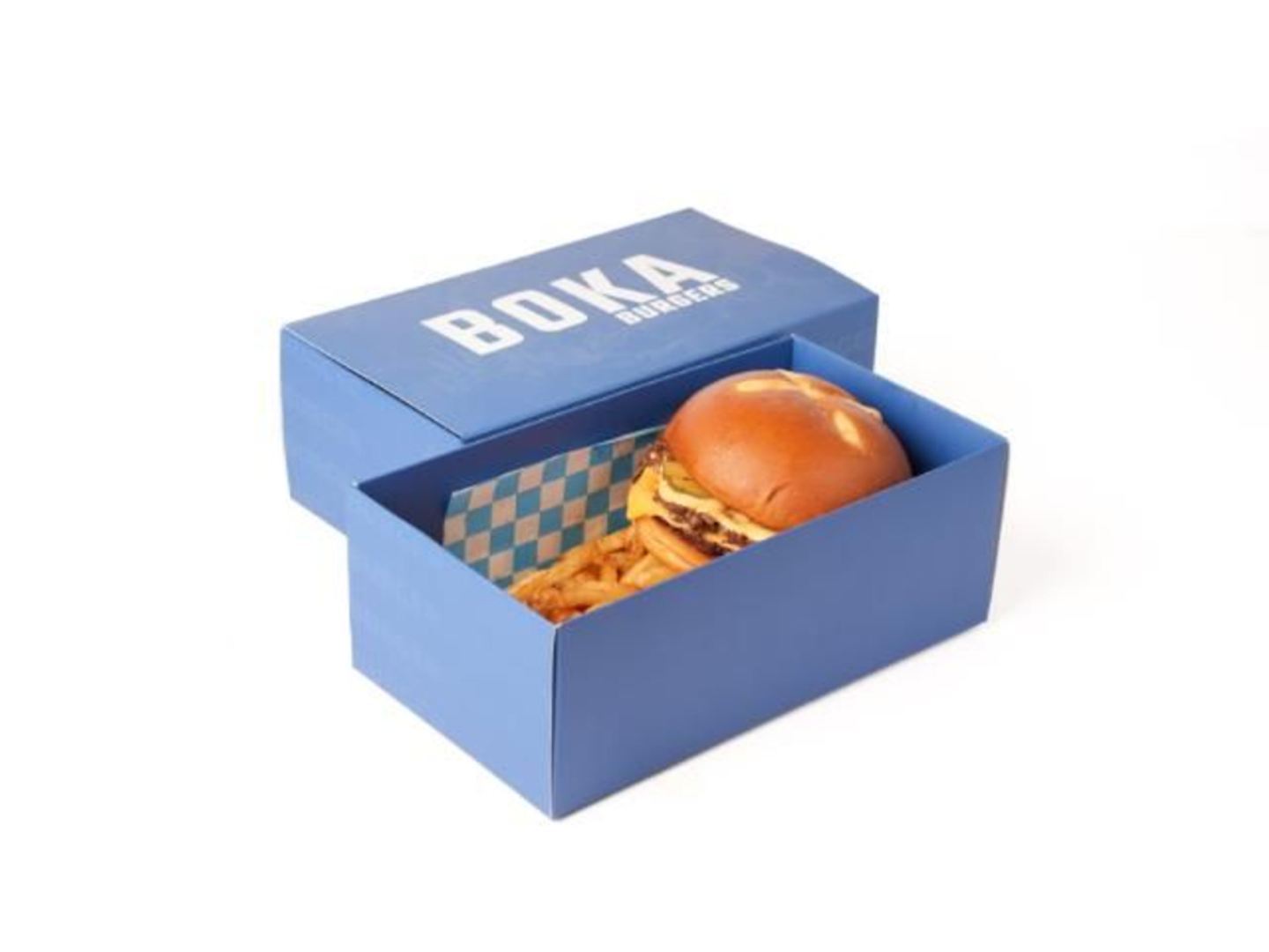 Double Boca Burger Meal