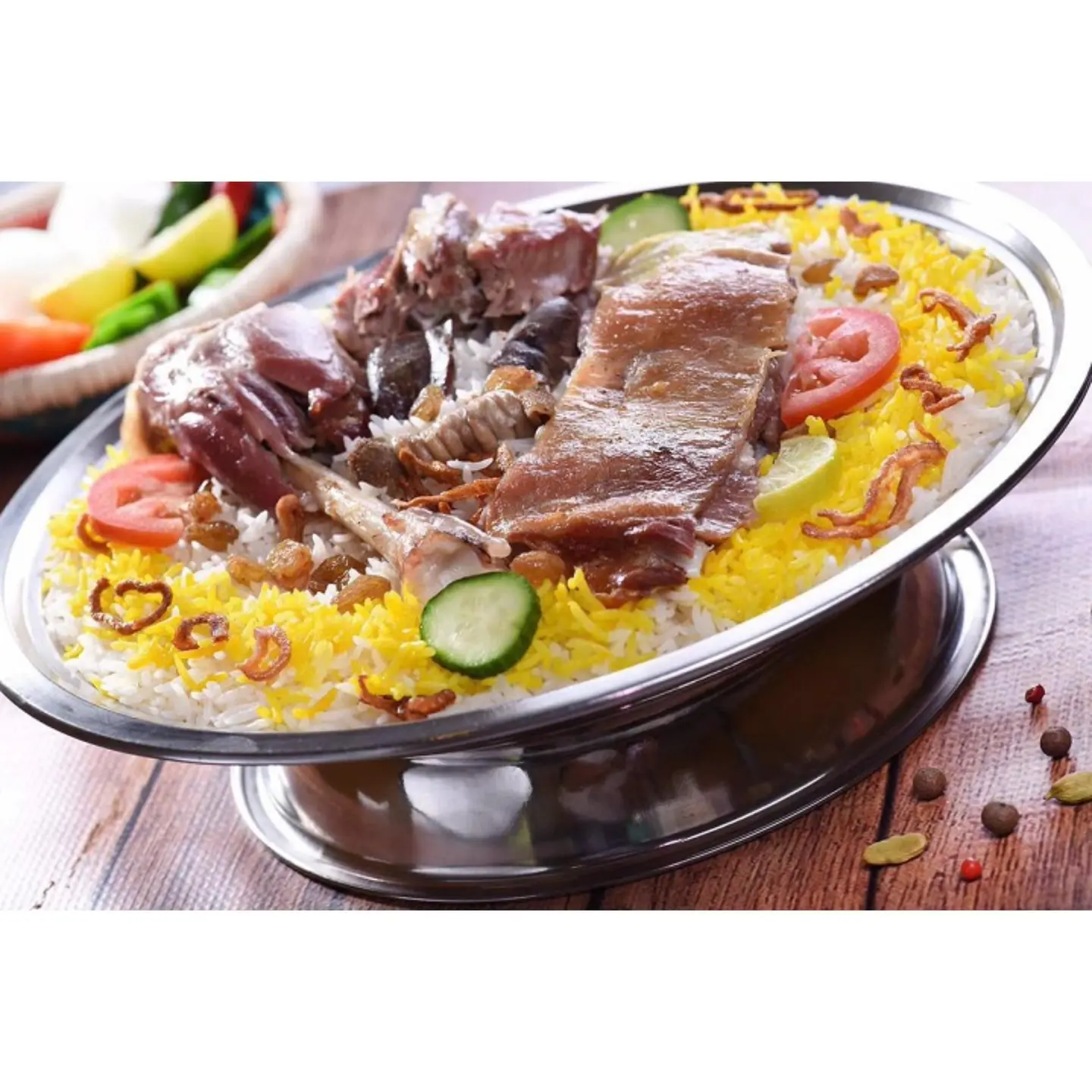 ربع تيس حنيذ