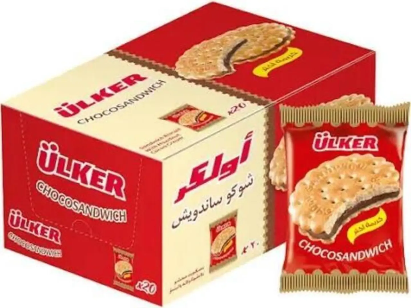 شوكو ساندويش أولكر 24 حبة