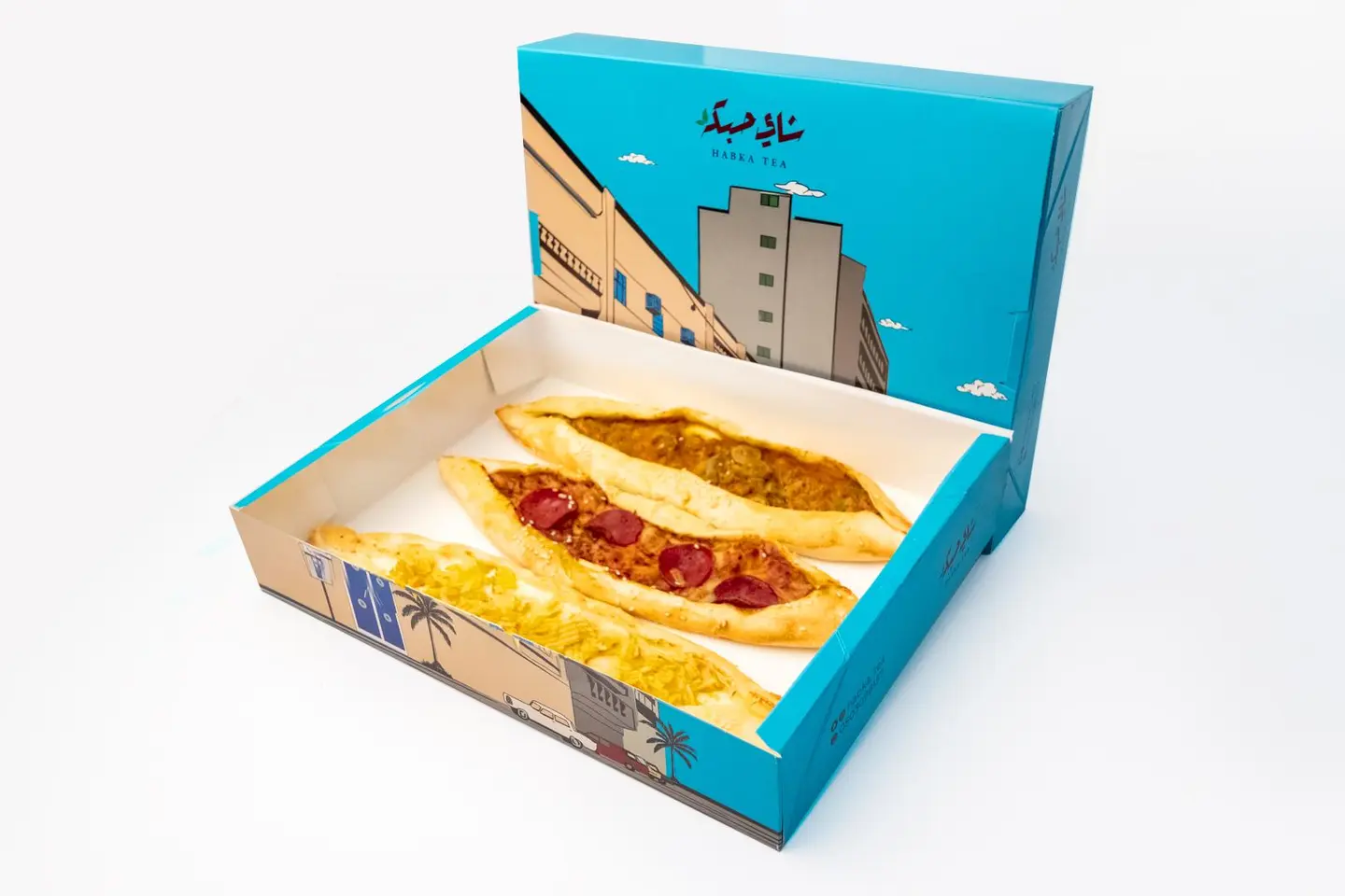 بوكس فطائر 3 قطع