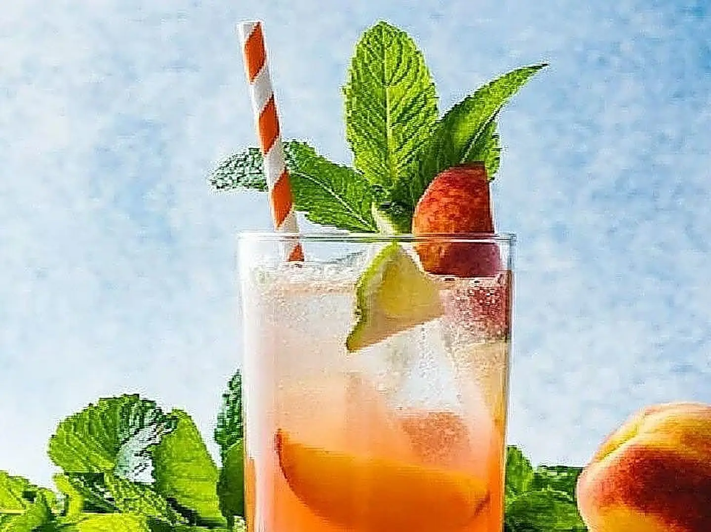 موهيتو الخوخ - عادي