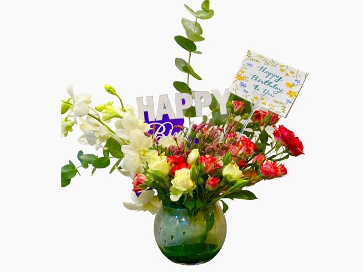 Minni's Birthday Vase
