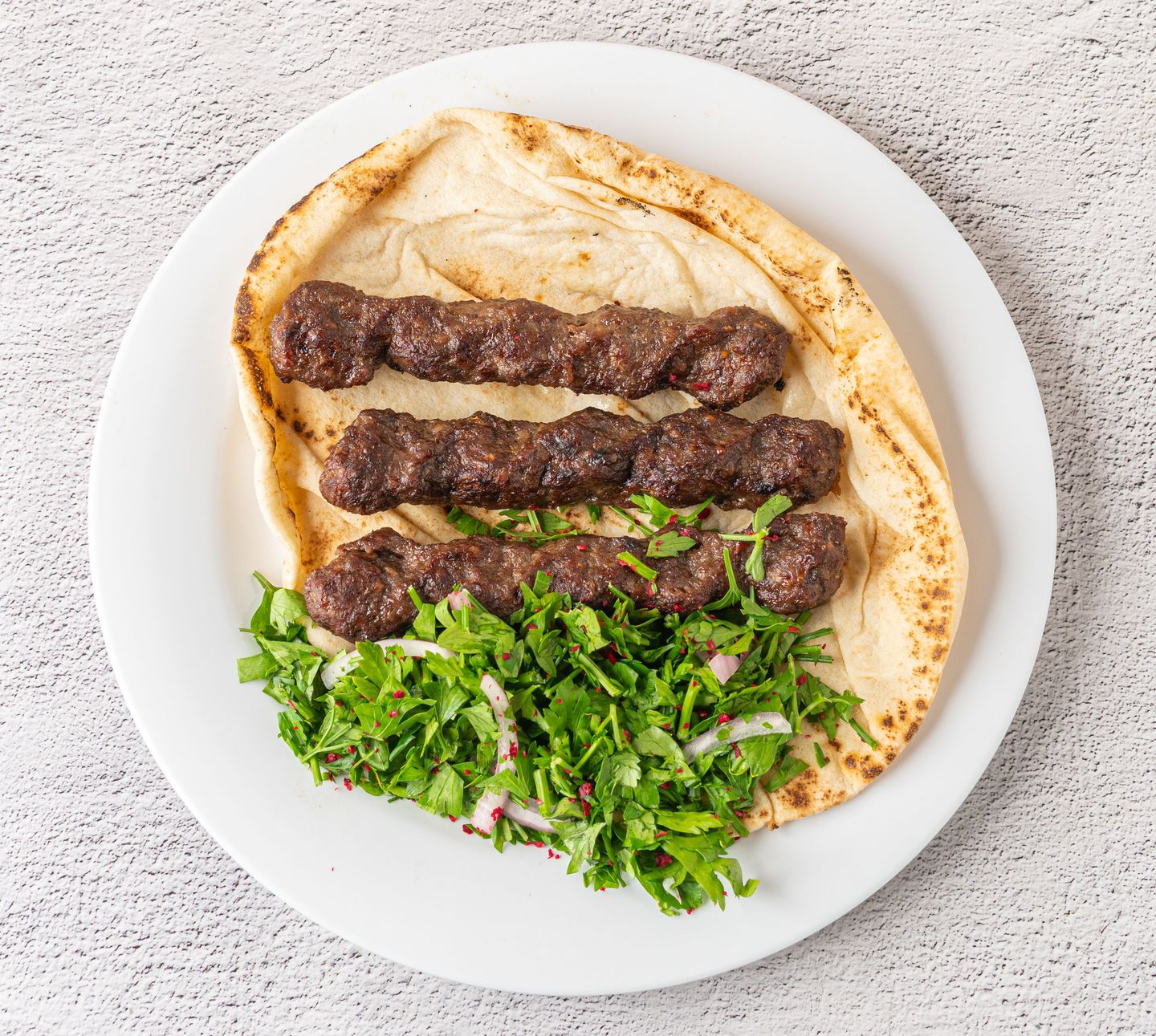 وجبة كباب لحم