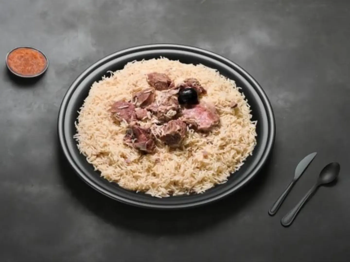 Madghot Hashi Meat With Mazza Rice