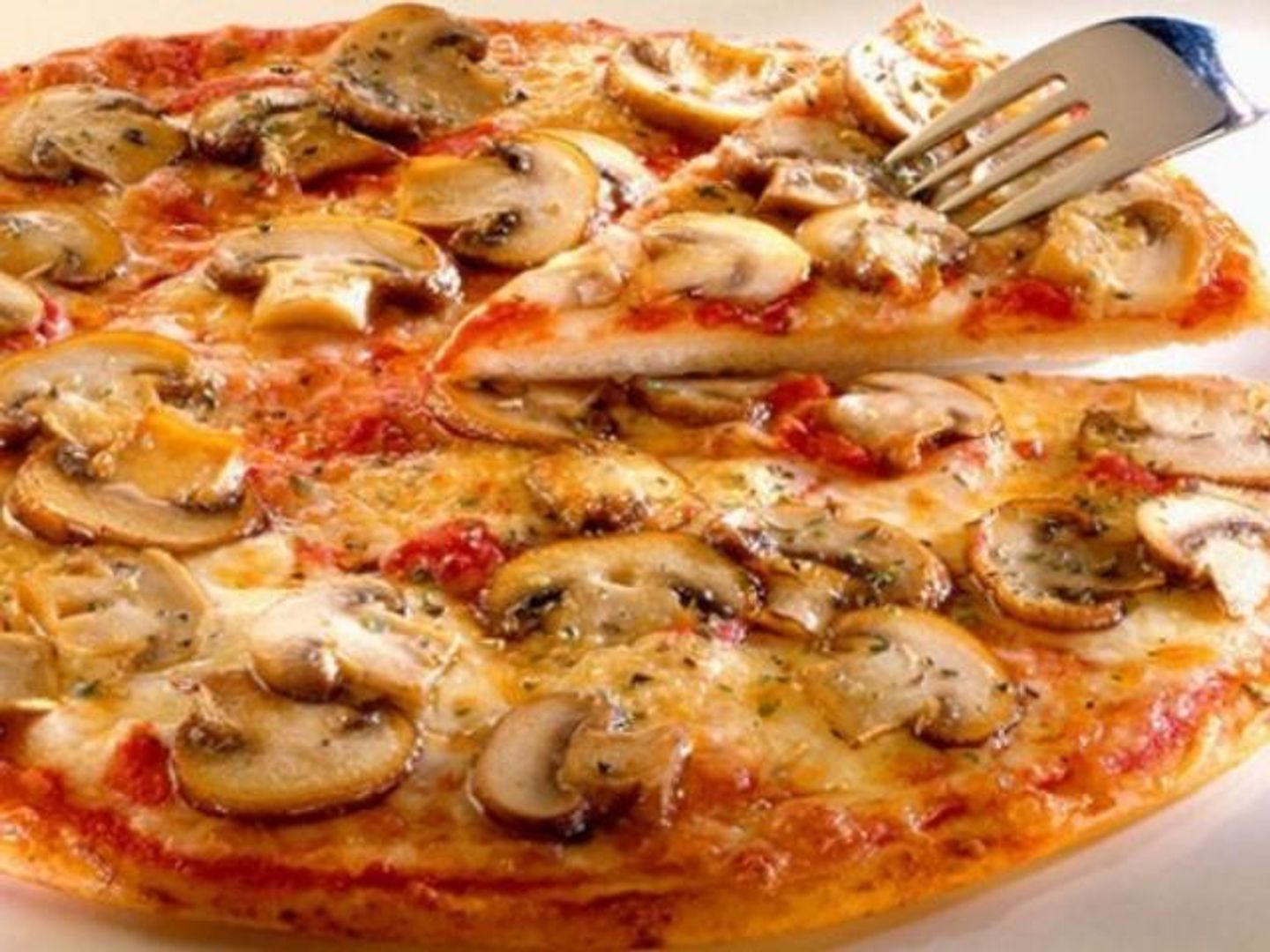 Mushroom Florentina Pizza