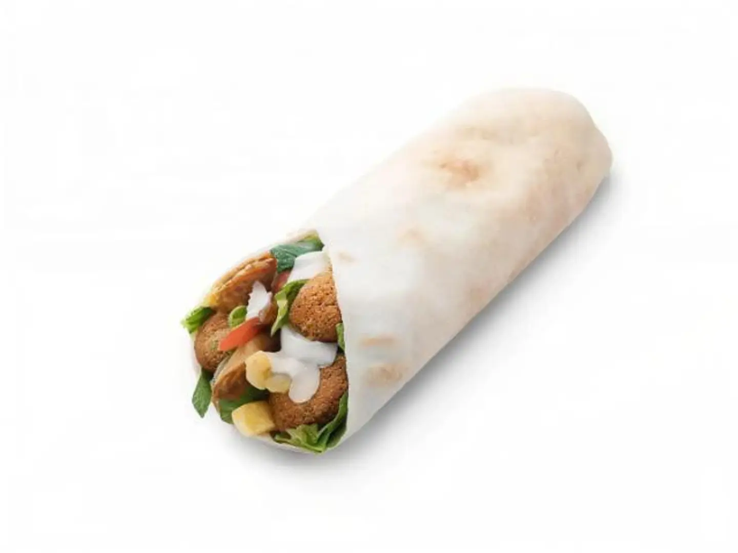 Jumbo Mixed Falafel, Tandoor Bread - Normal