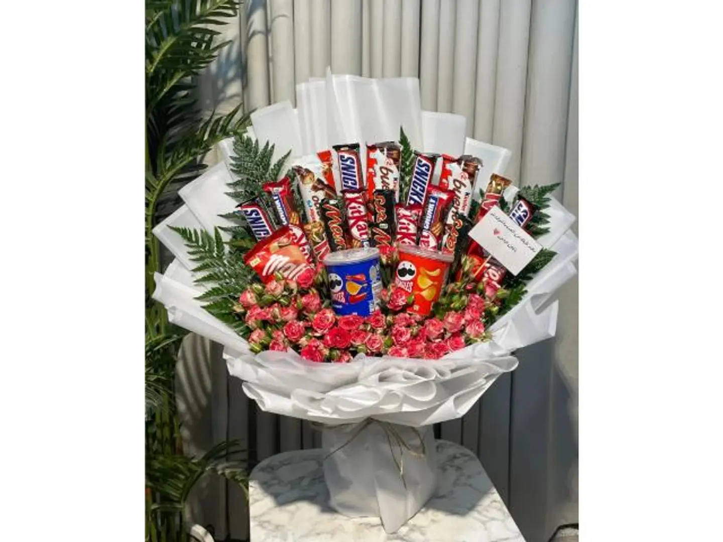 باقة الشوكولا هديه عيد ميلاد٢