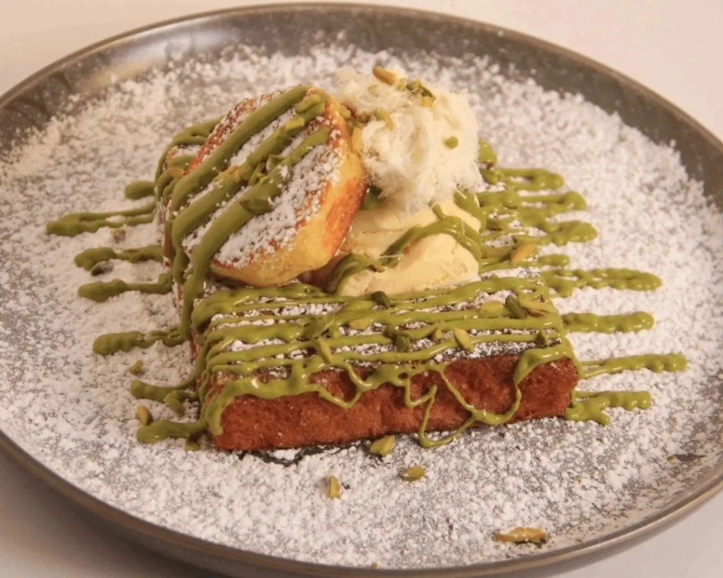 Ice Cream Piscio French Toast