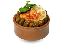 طاجن ورق عنب كوارع