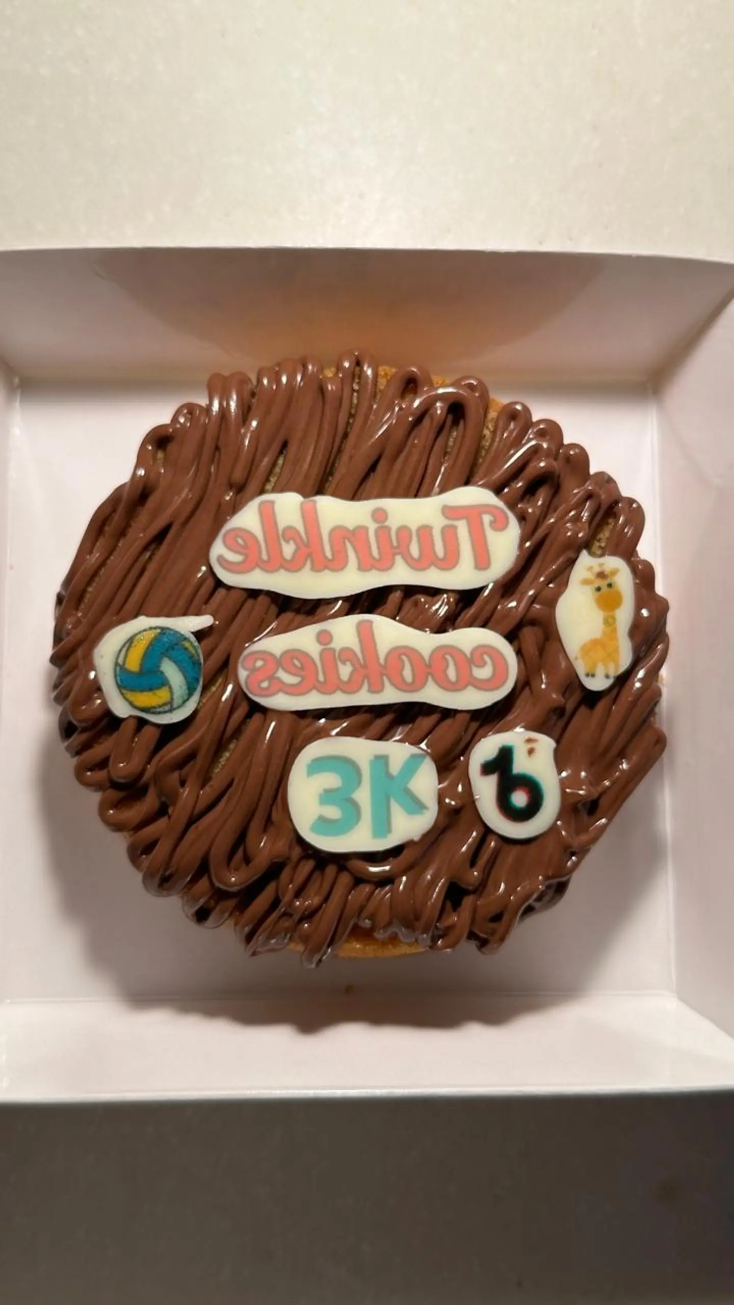 Small Cookies Cake