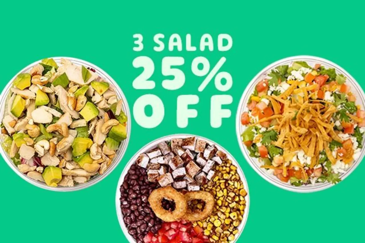 Trio Salata Offer