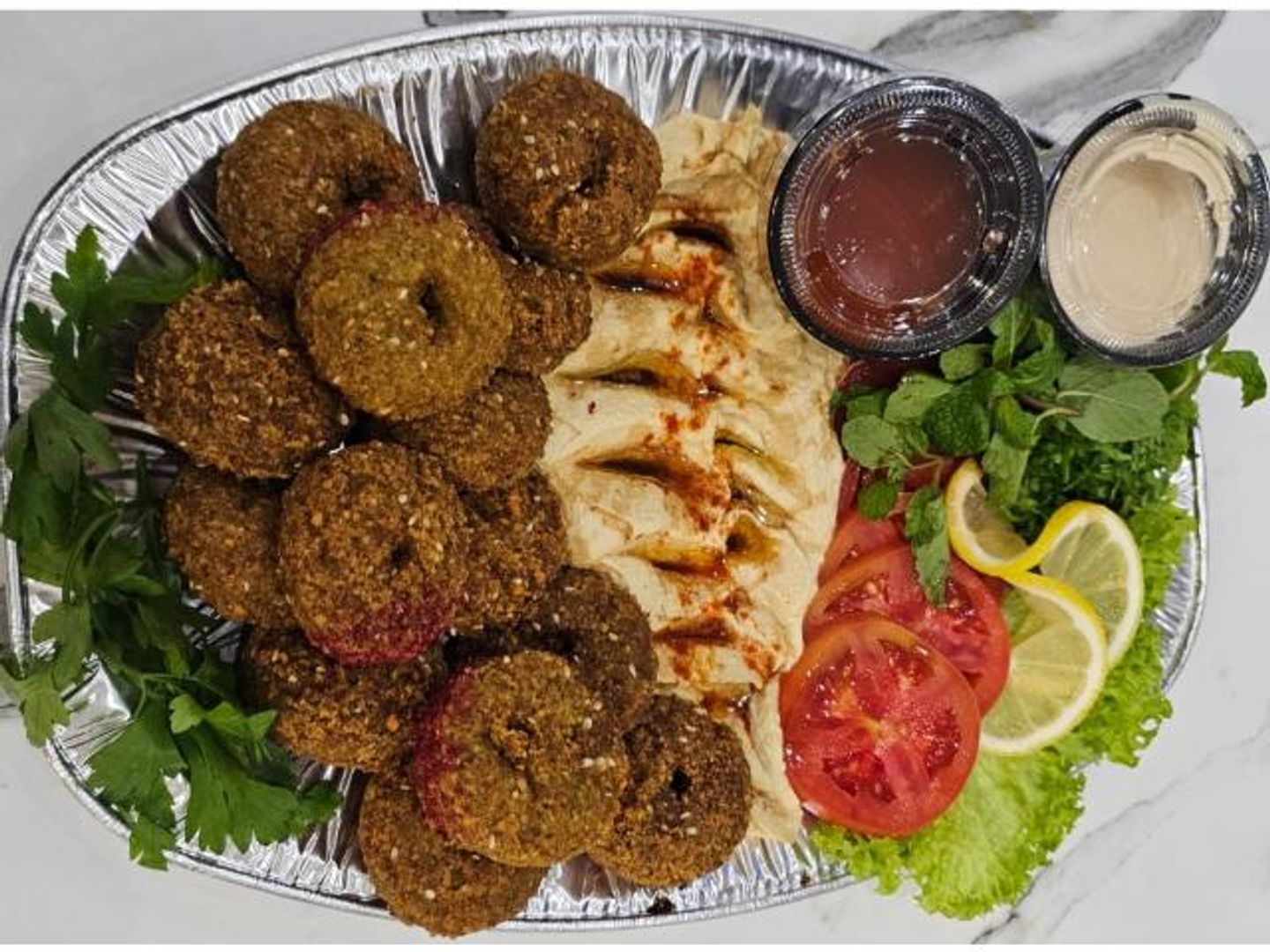 Assorted Falafel Platter
