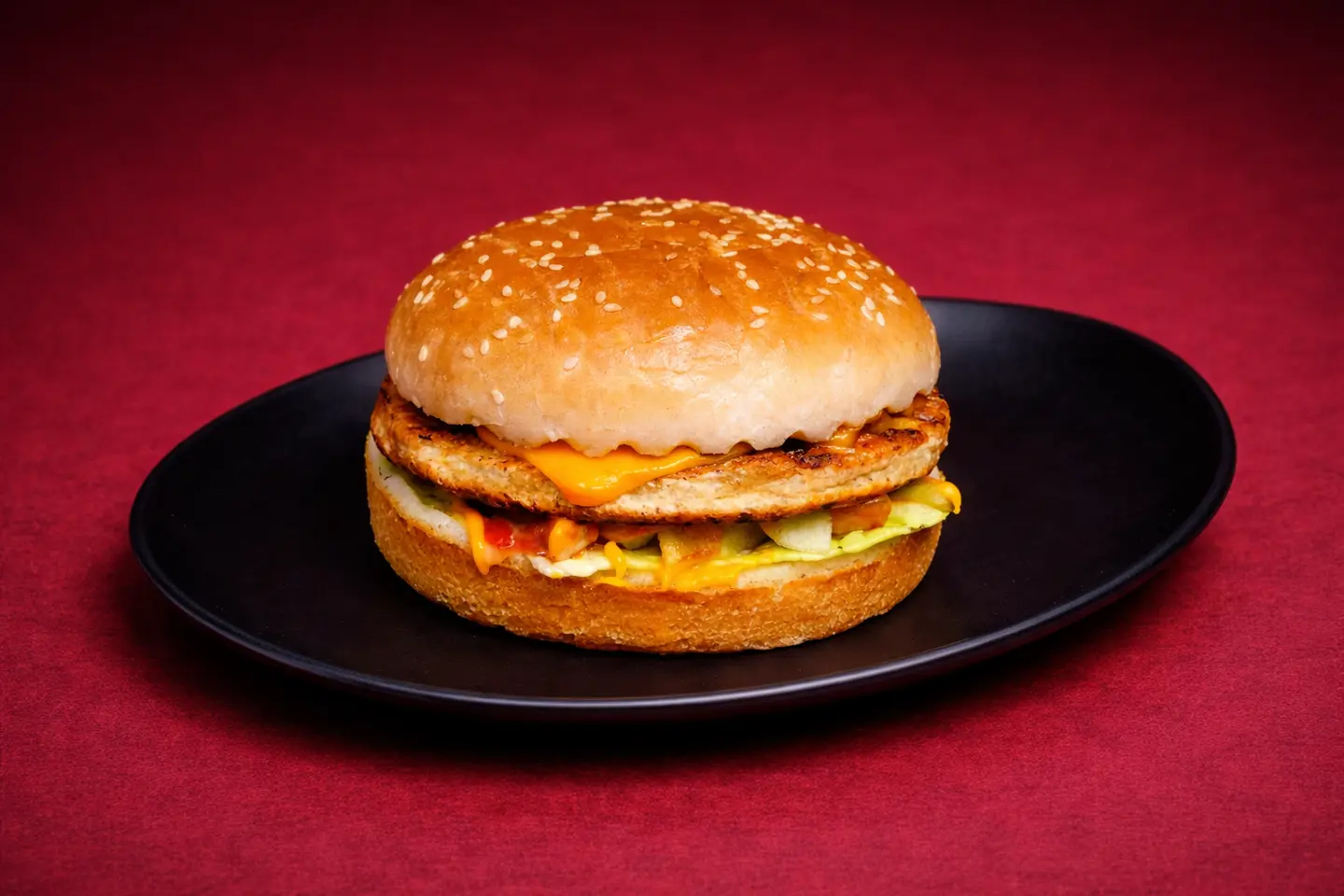 برجر دجاج مشوي