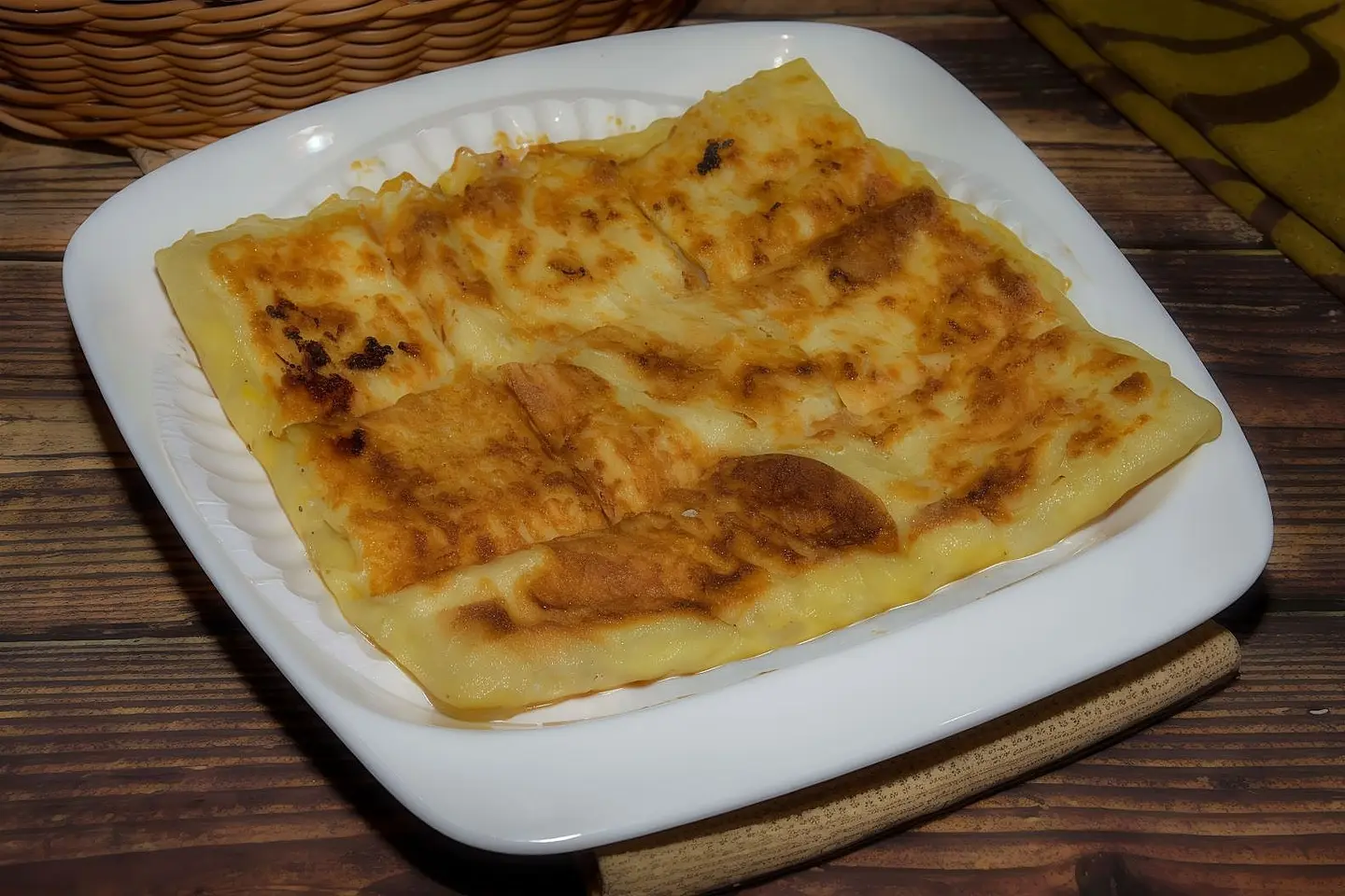 مطبق حلو بالقشطه