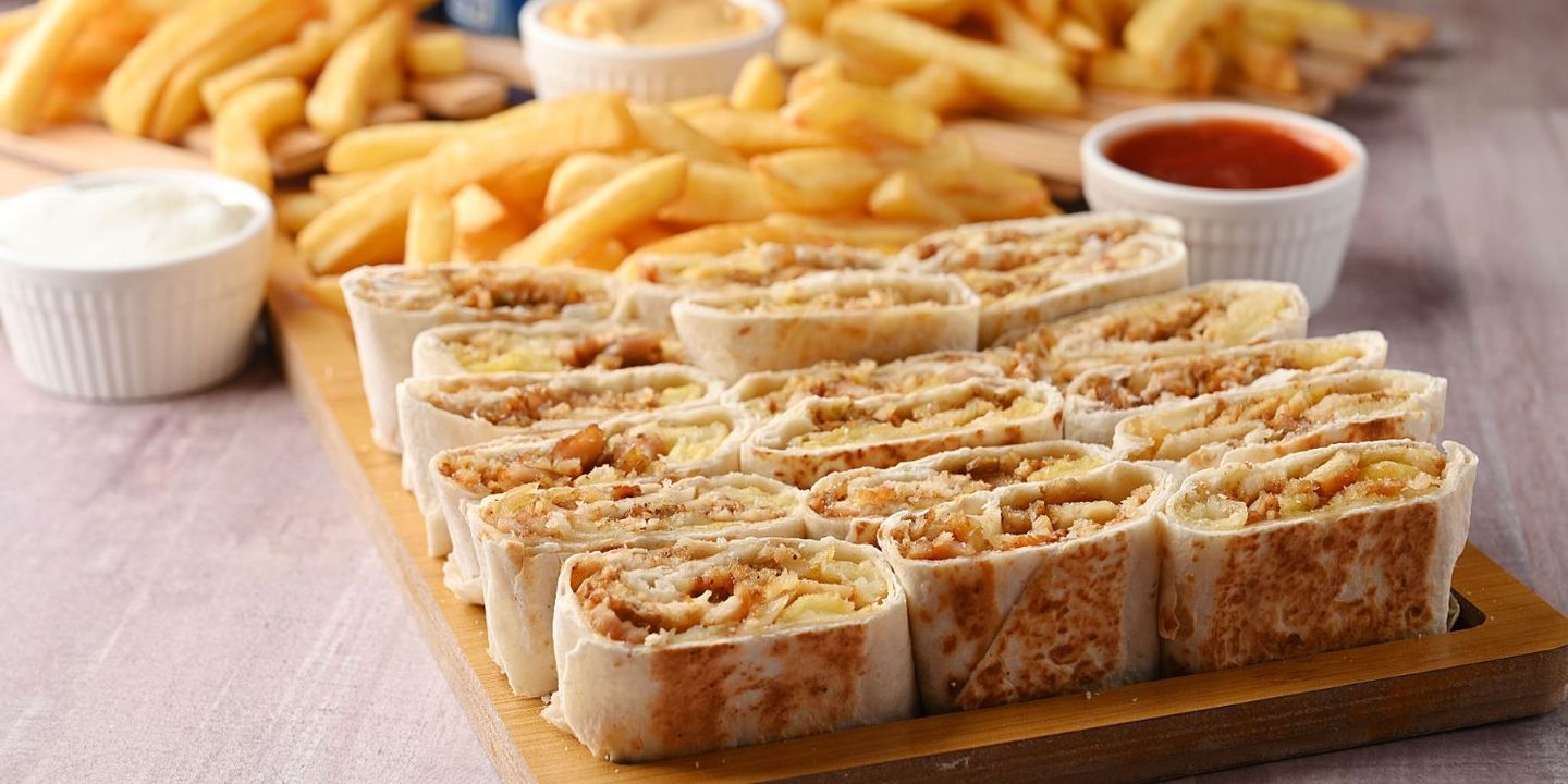 Small Shawarma Sandwich With Cheese