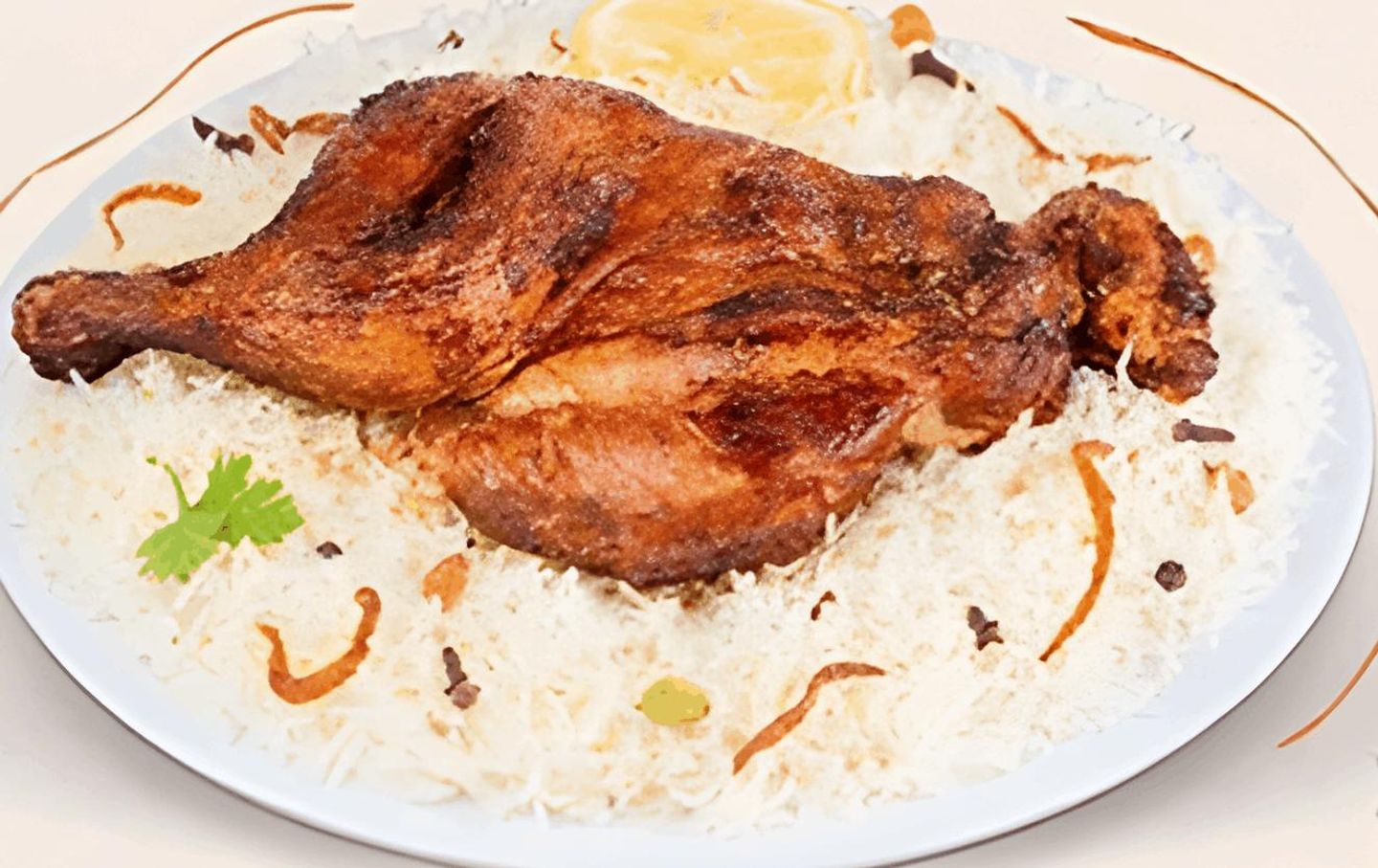 نص دجاج مظبي