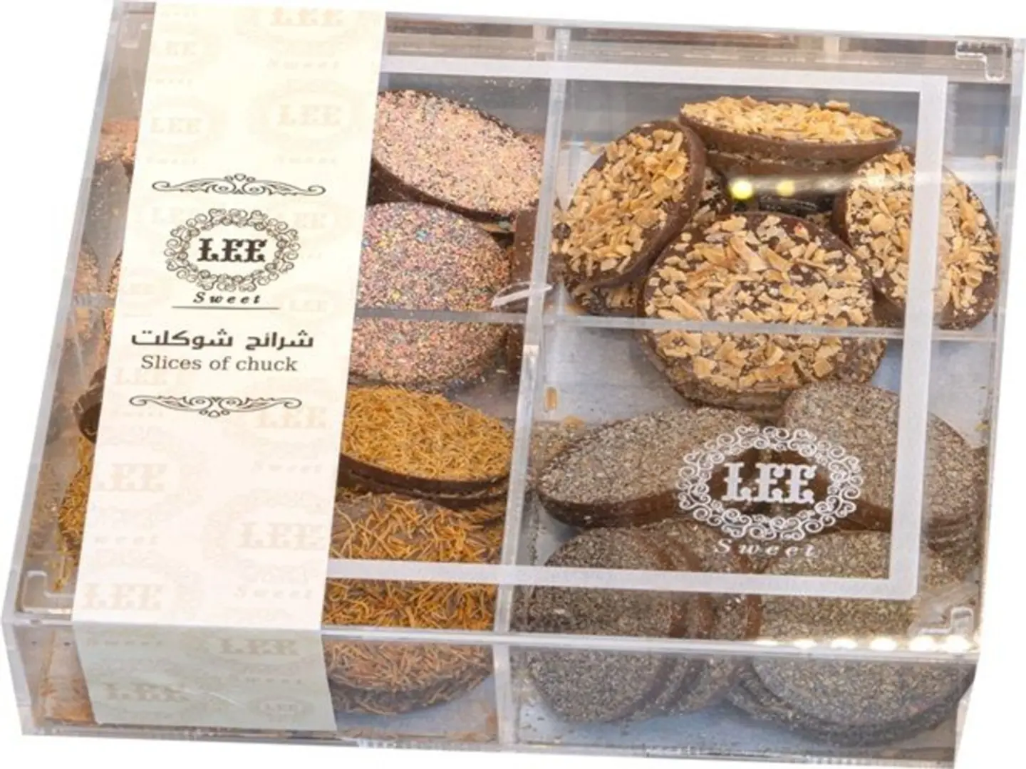 Acrylic Square Assorted Fillings