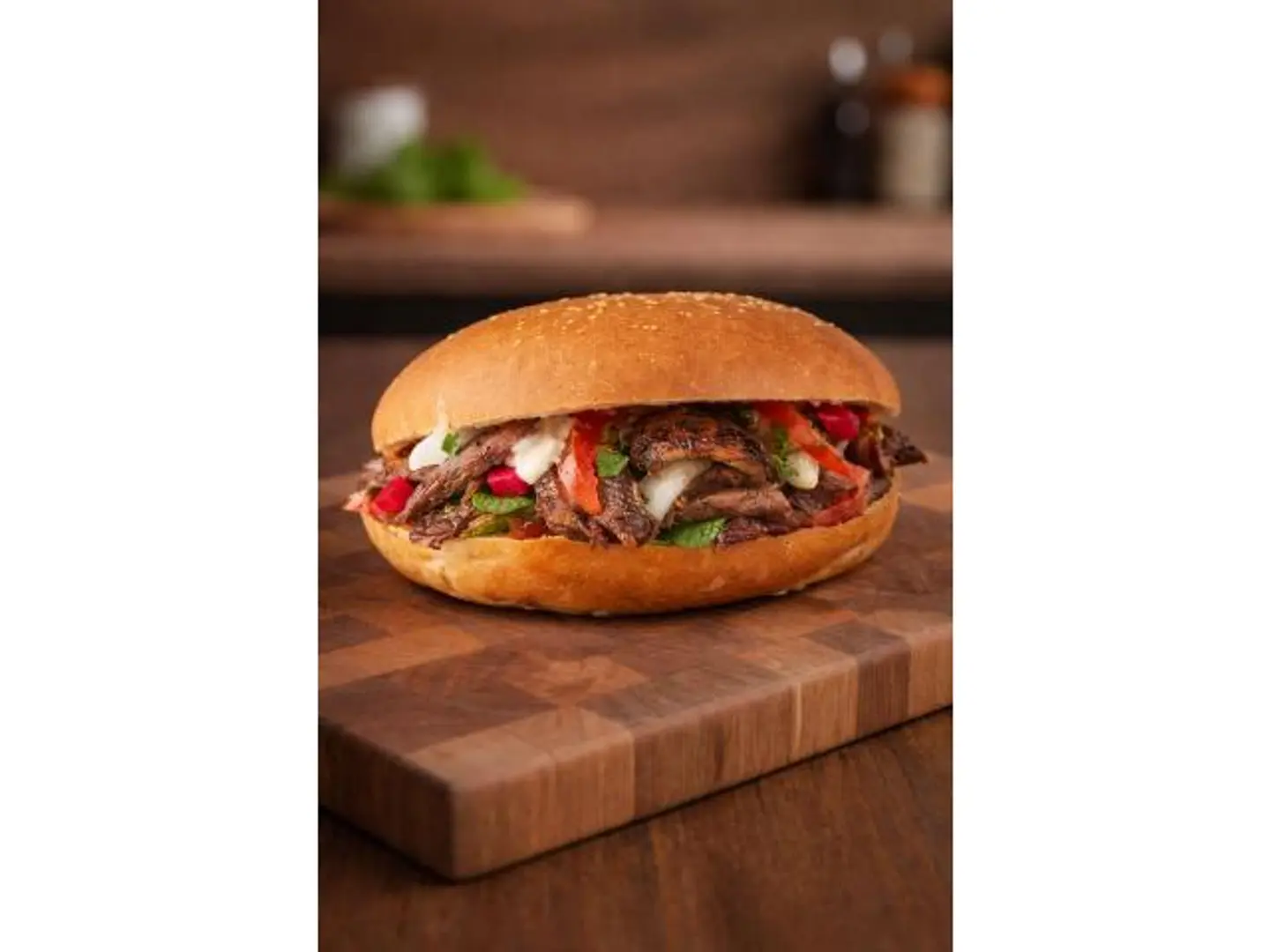 وجبة شاورما لحم