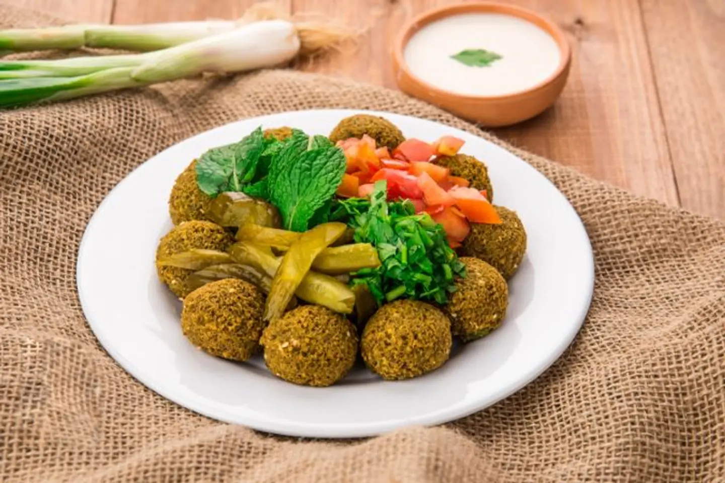 Mixed Falafel Plate