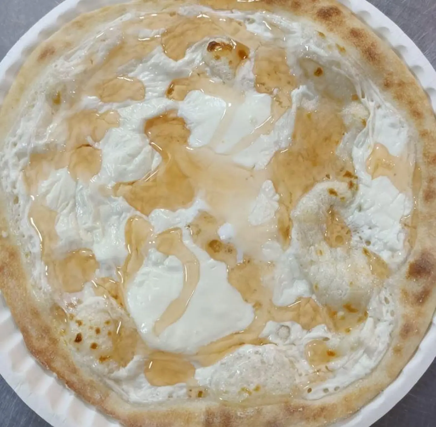 Labneh With Honey Plate