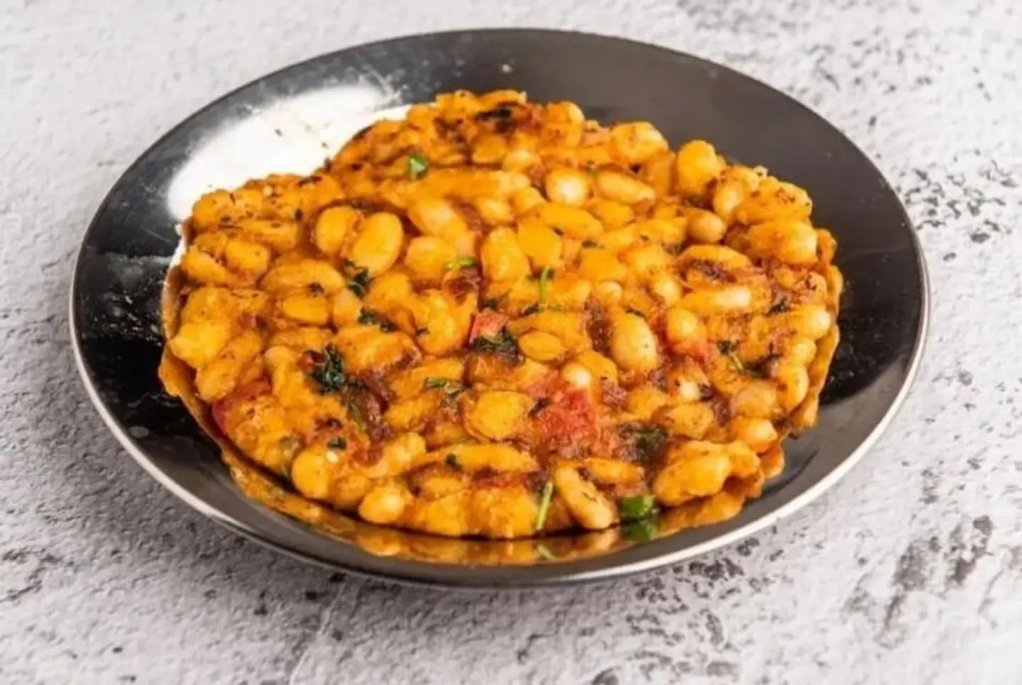 Beans With Eggs - Wet